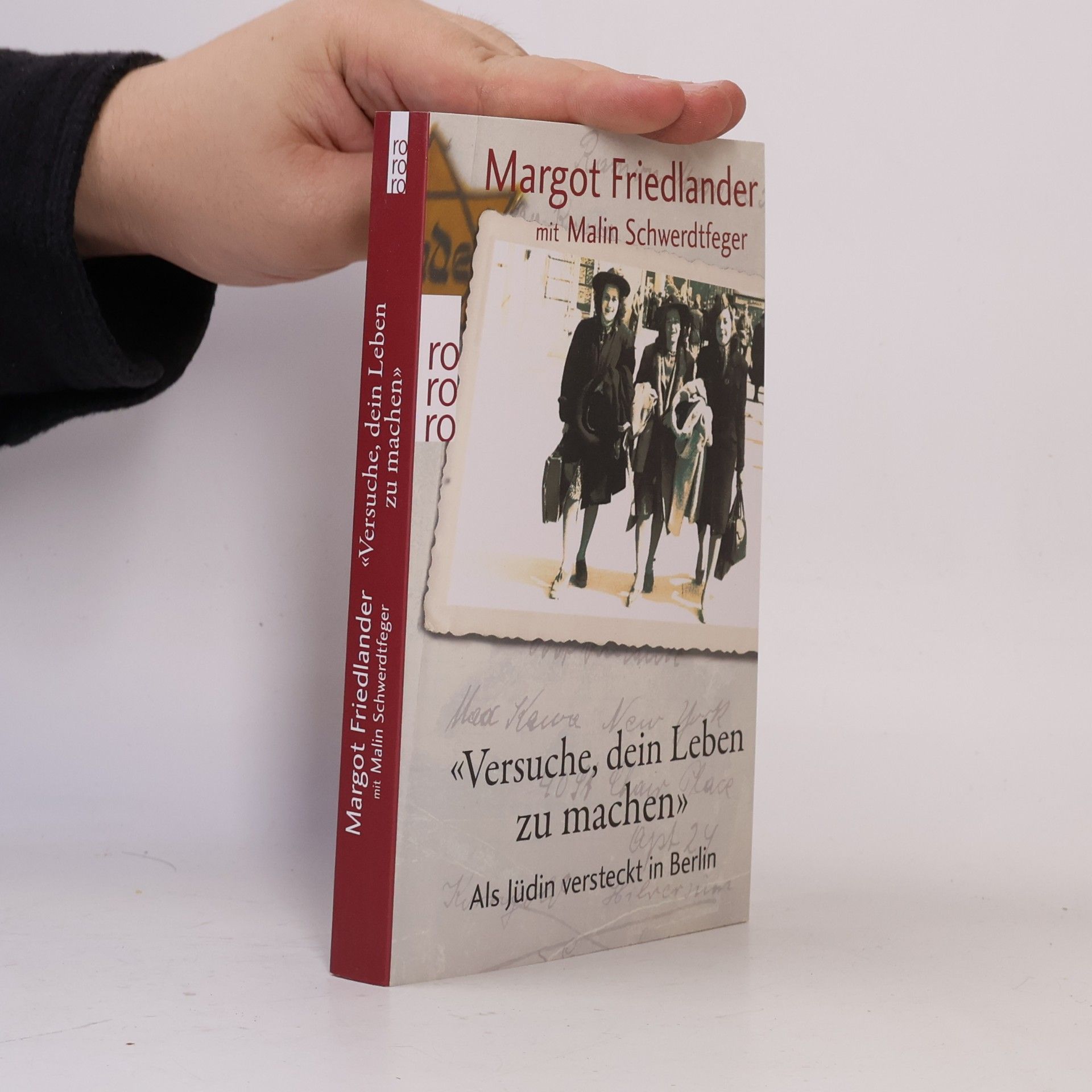 Margot Friedländer "Versuche, dein Leben zu machen"