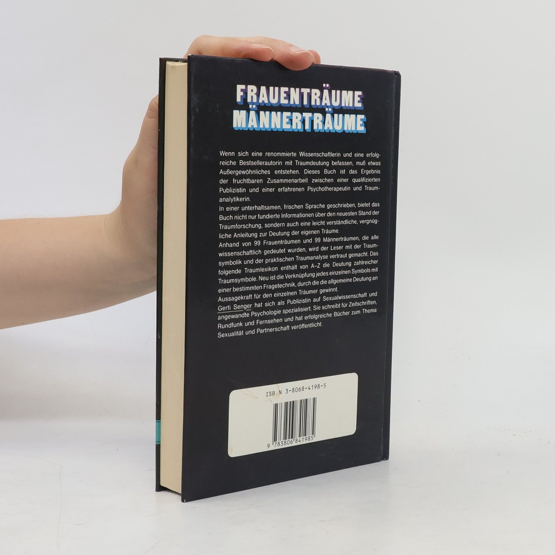 Gerti Senger Frauenträume, Männerträume und ihre Bedeutung. Mit ausführlichem Traumlexikon.