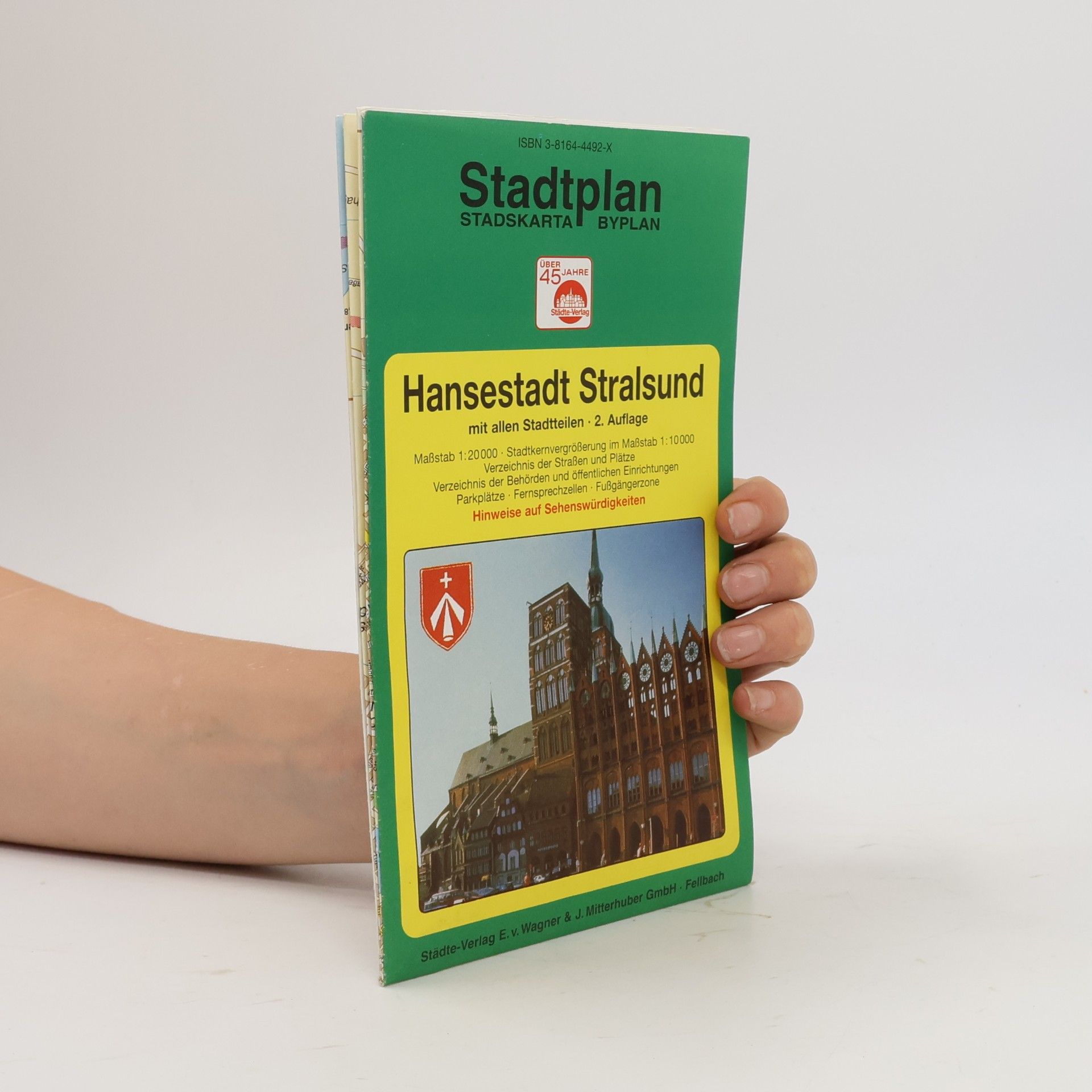 AA.VV. Stadtplan Hansestadt Stralsund
