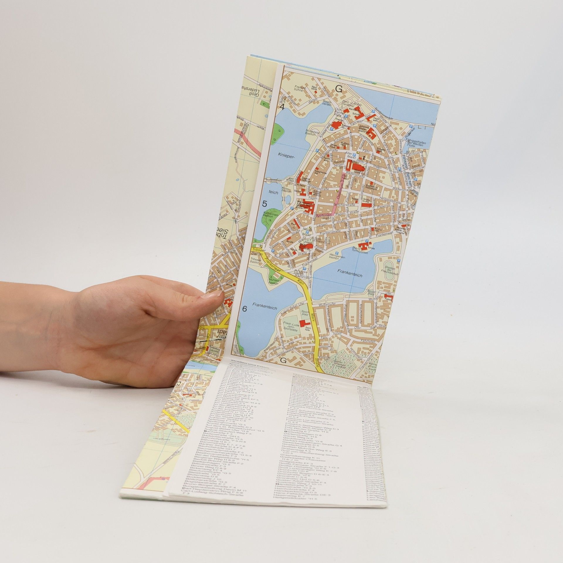 AA.VV. Stadtplan Hansestadt Stralsund