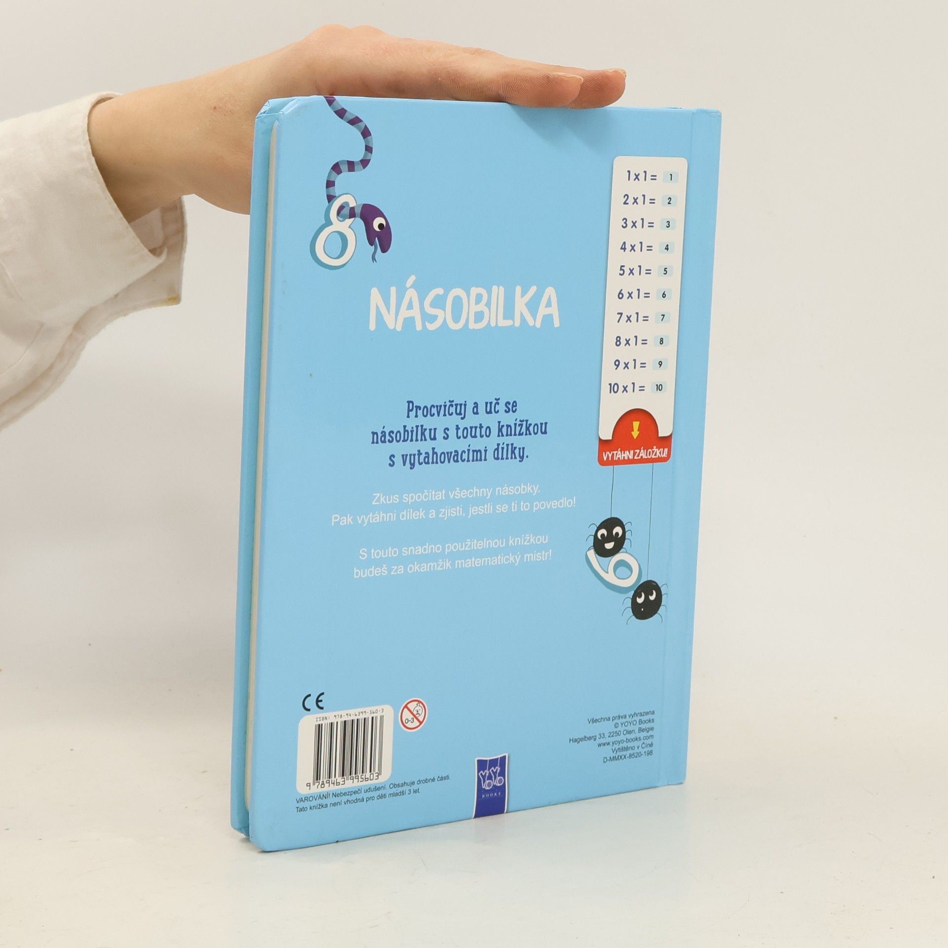 Kolektív autorov Násobilka : Nauč se násobit s touto tabulkou!