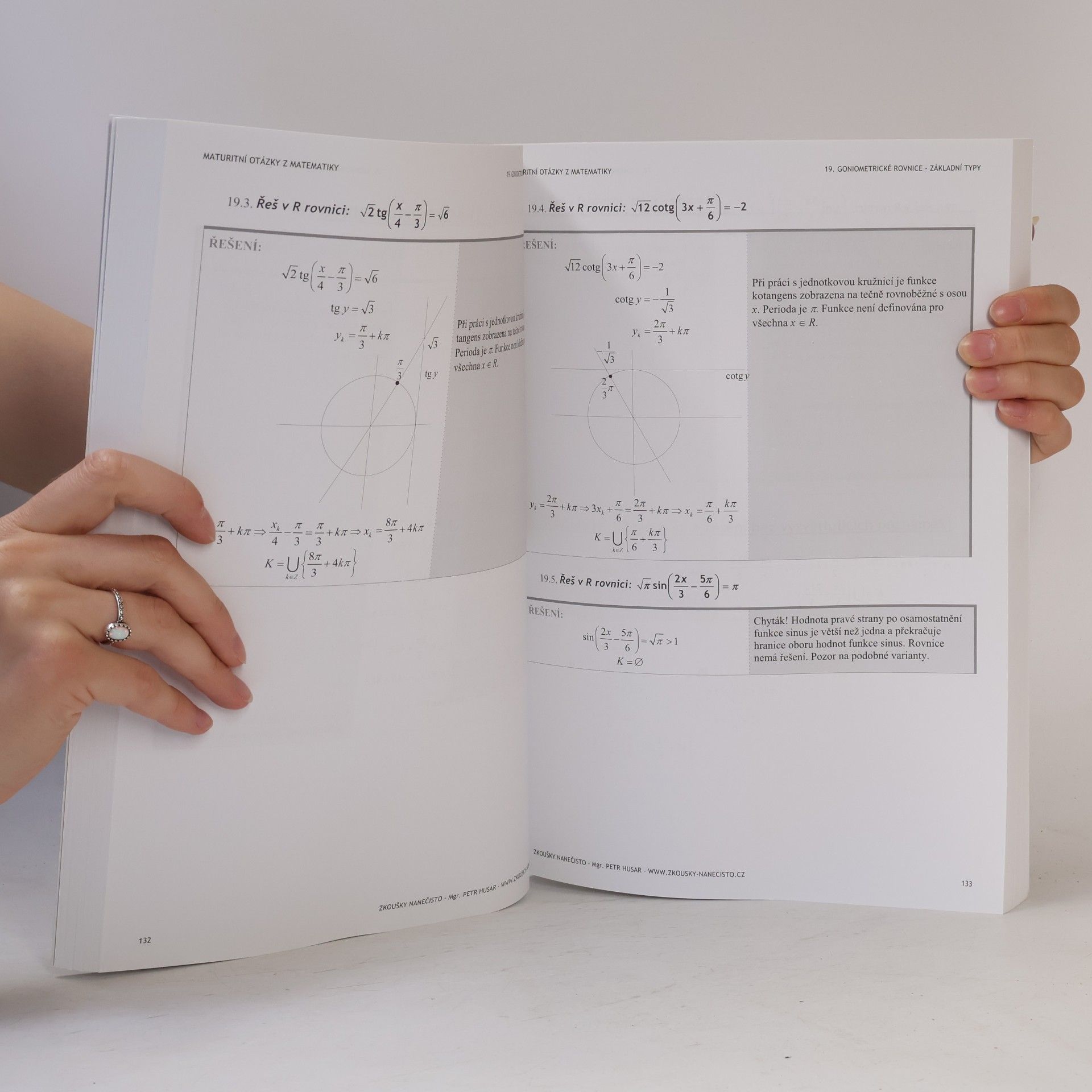 Petr Husar Maturitní otázky z matematiky
