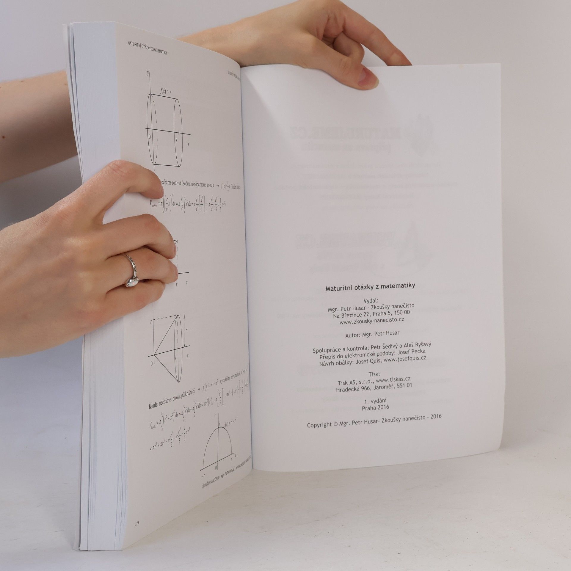 Petr Husar Maturitní otázky z matematiky