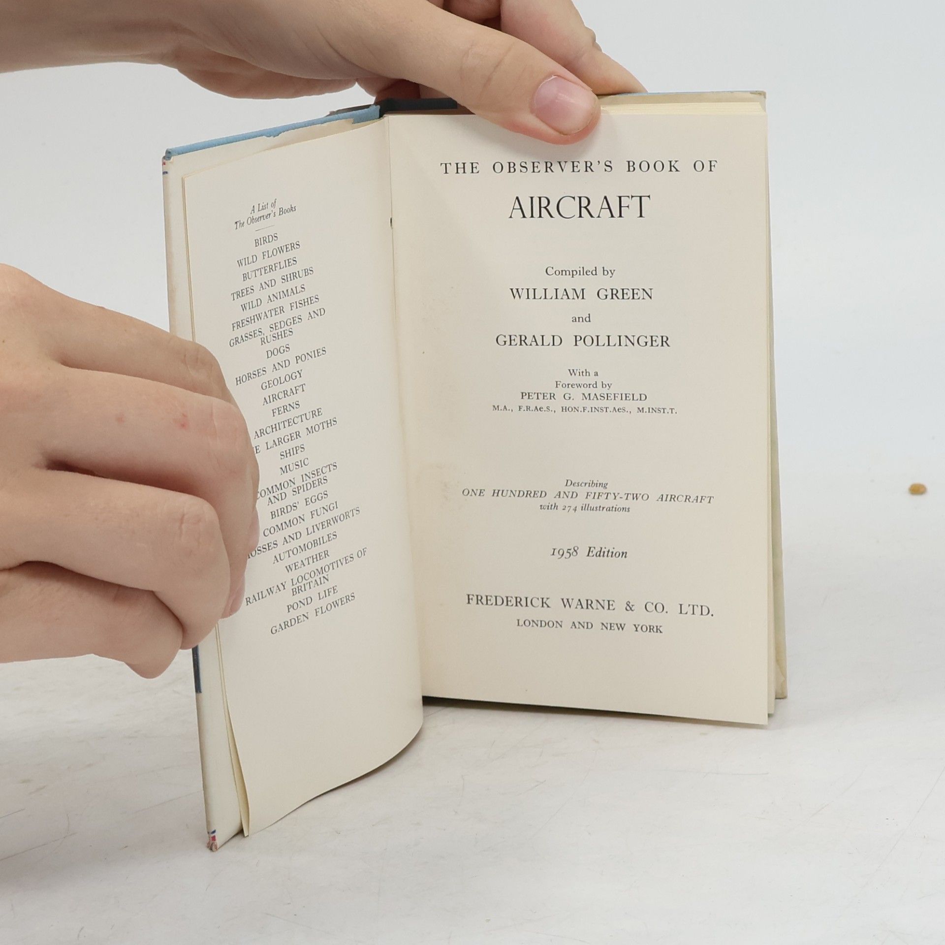 William Green The Observers Book of Aircraft