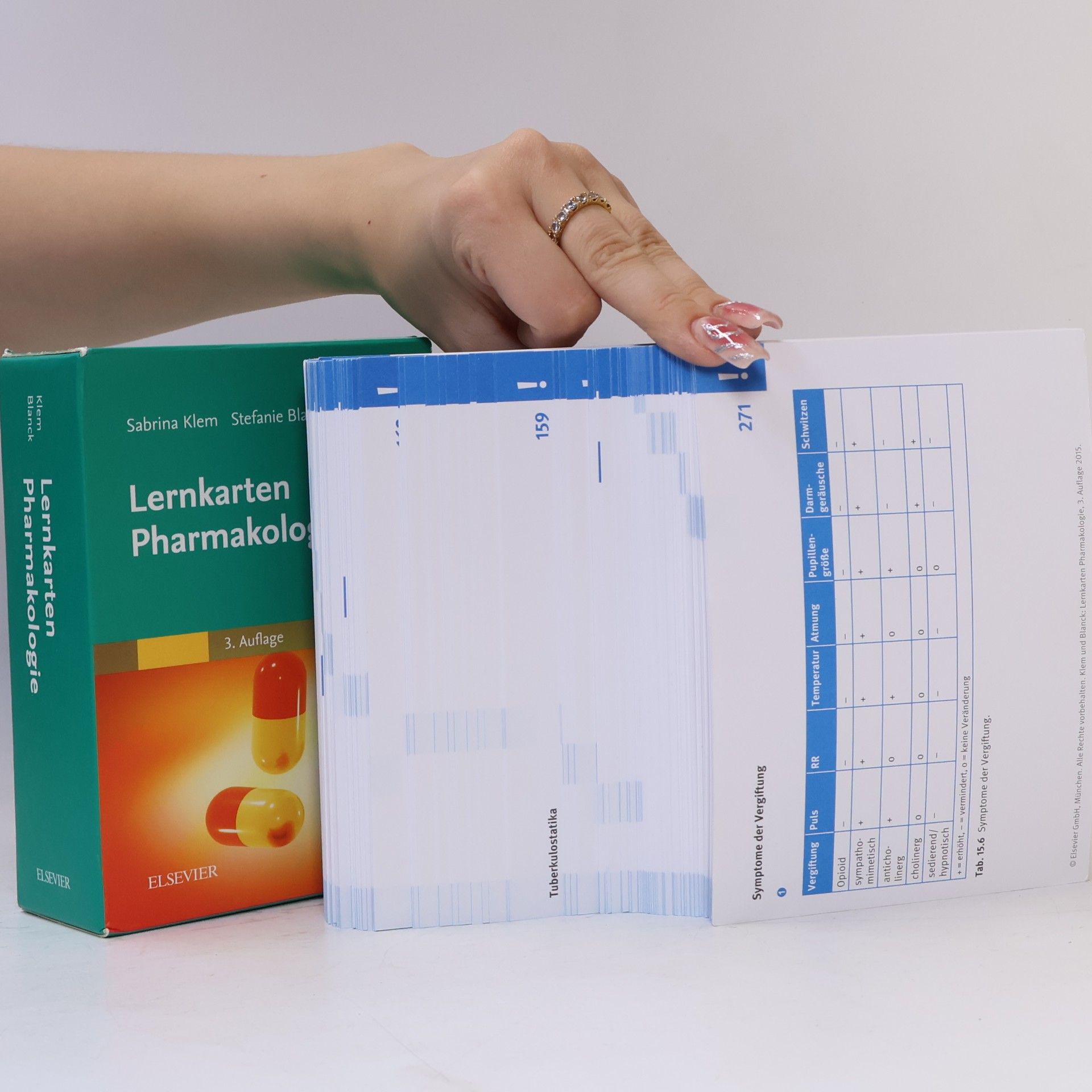 Sabrina Klem-Radinger Lernkarten Pharmakologie: 3. Auflage
