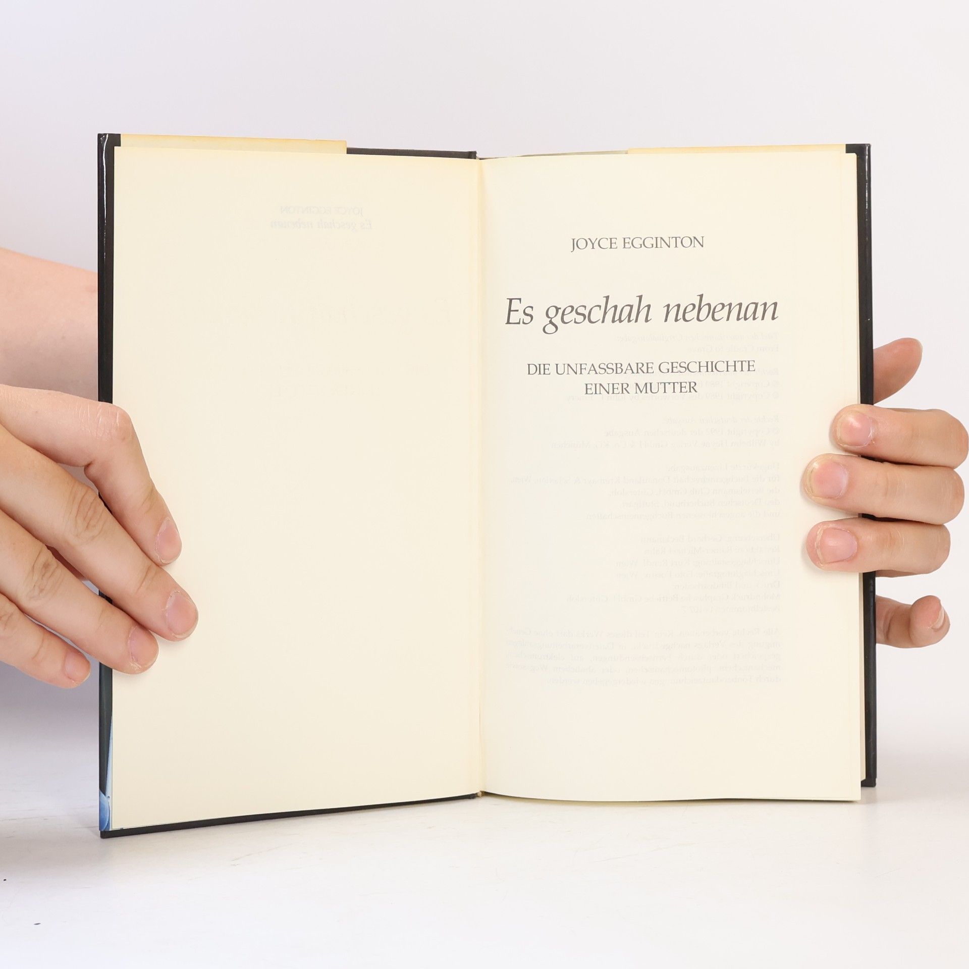 Joyce Egginton Es geschah nebenan