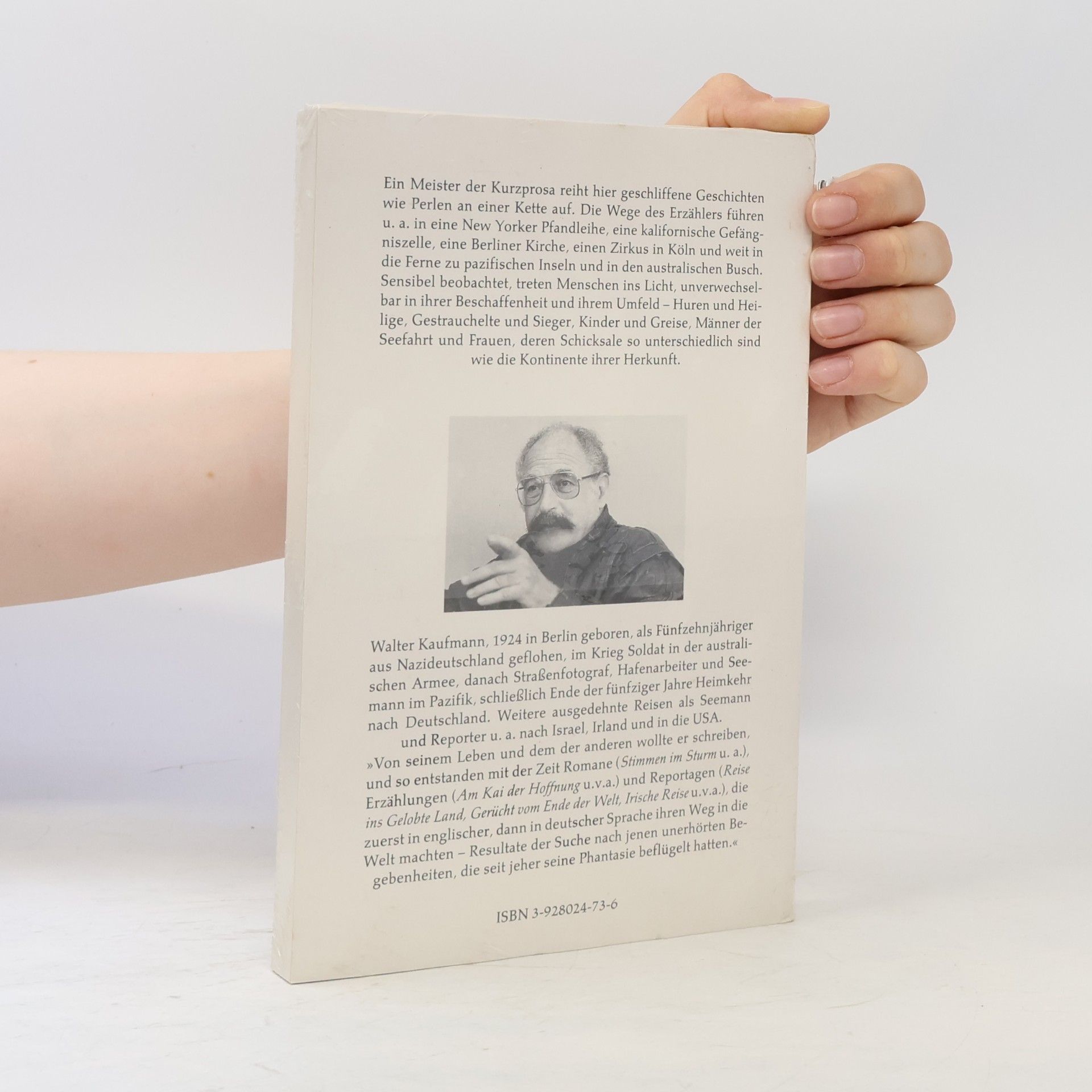 Walter Kaufmann Die Zeit berühren