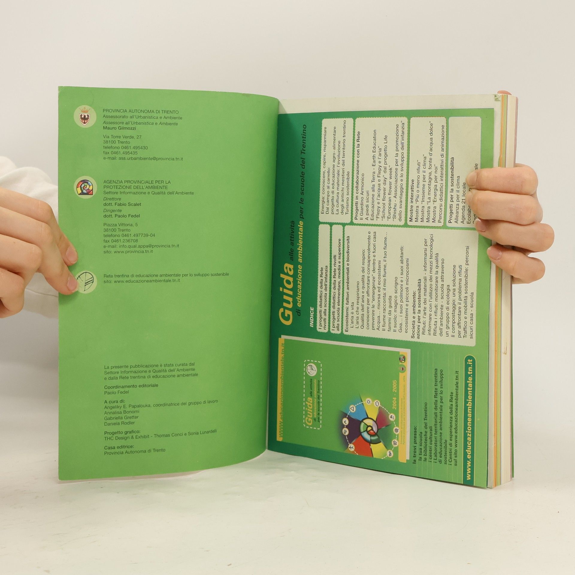 Autorenkollektiv Giuda alle attivitá di educazione ambientale per le scuole del Trentino