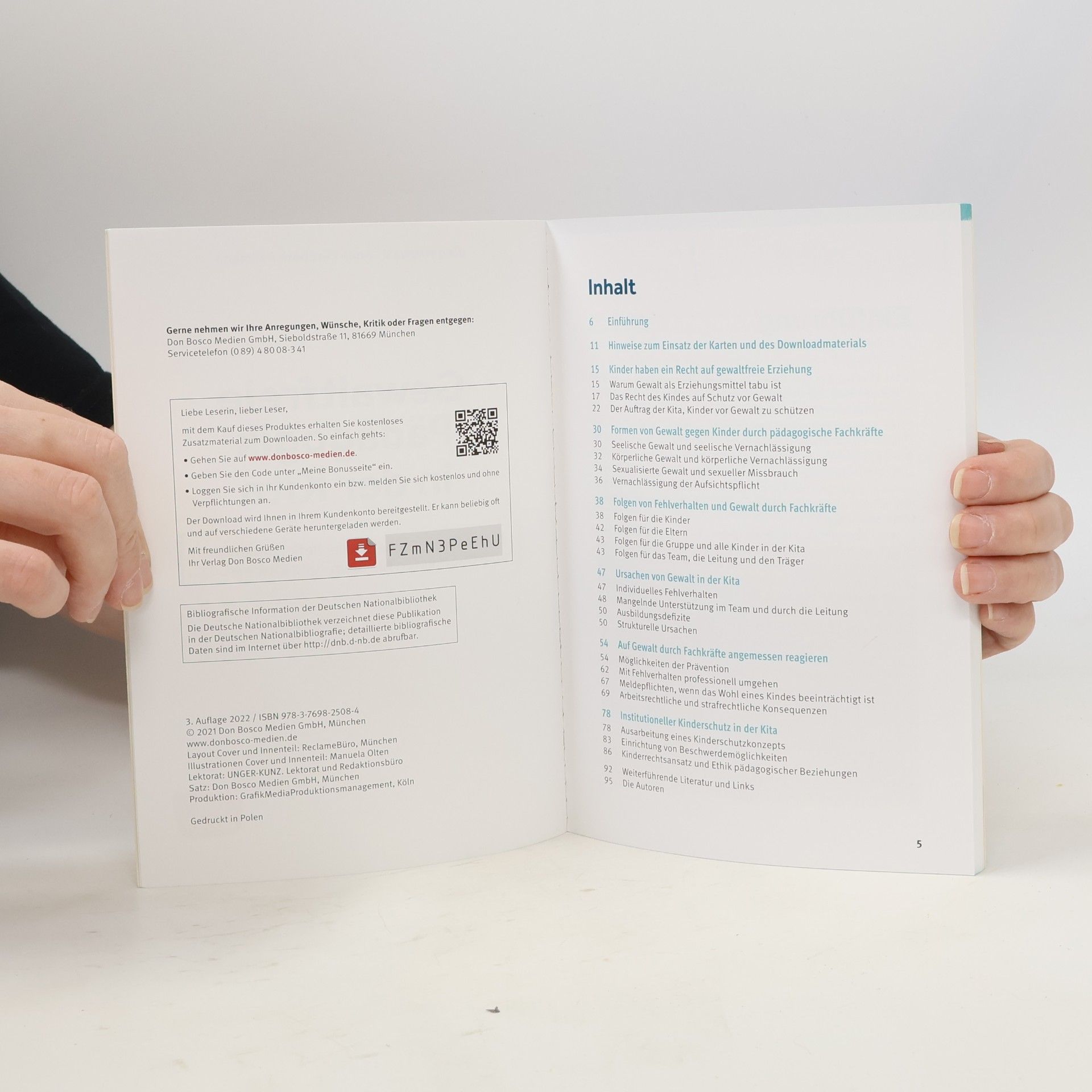 Anke Elisabeth Ballmann Kinderschutz: gewaltfreie Pädagogik in der Kita