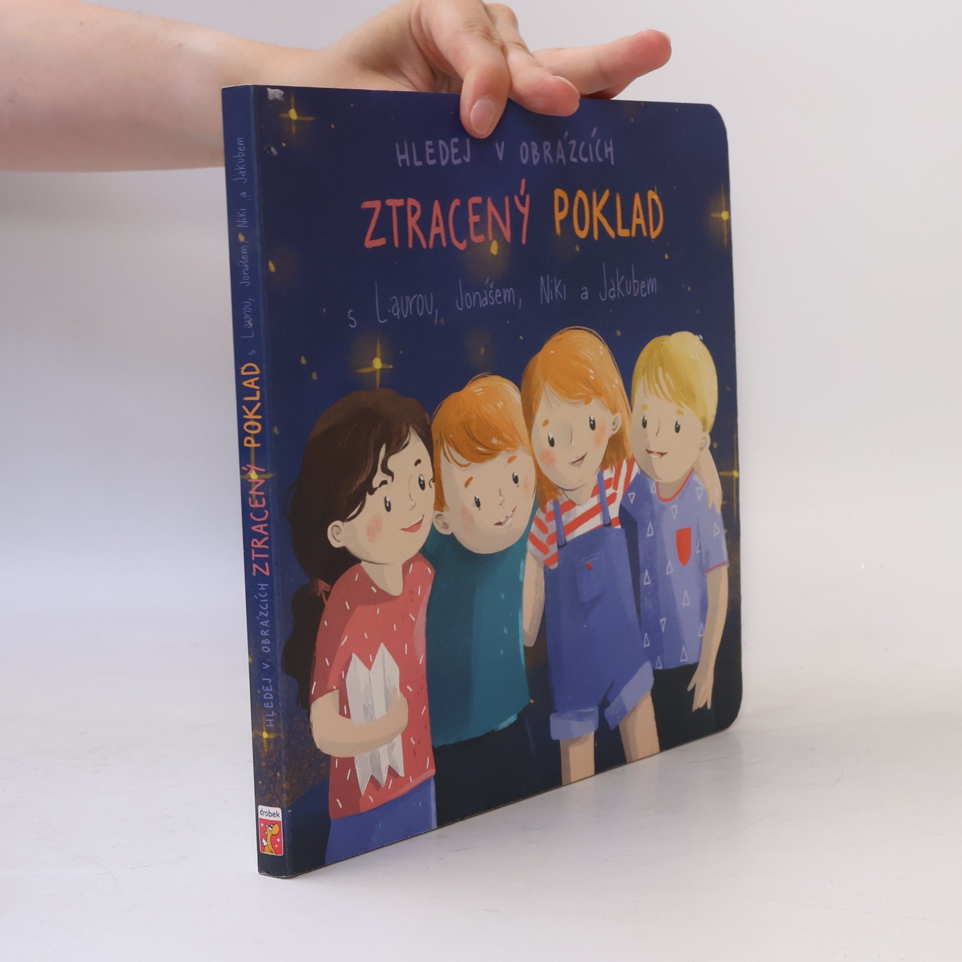 Lucie Sobelová Ztracený poklad s Laurou, Jonášem, Niki a Jakubem