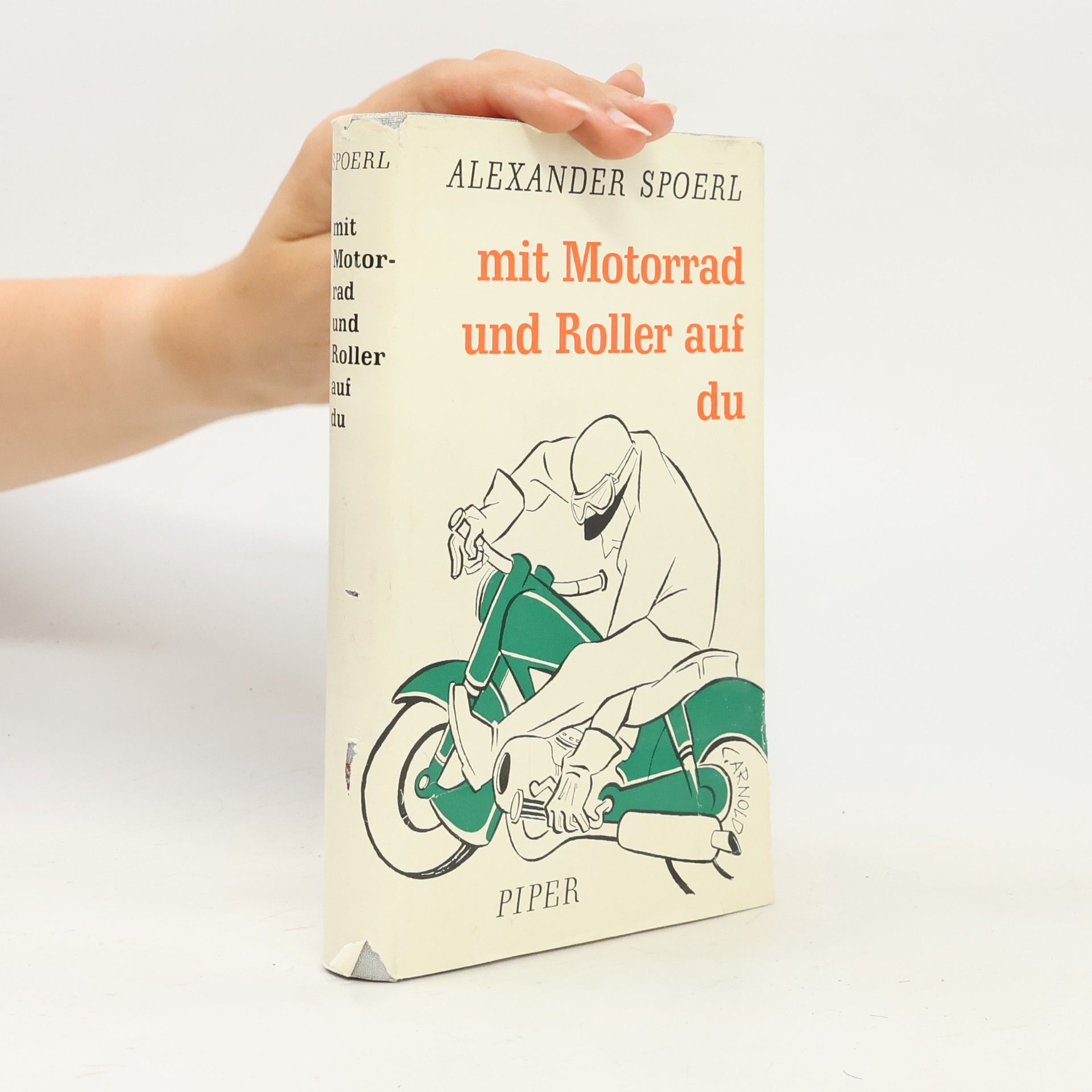 Alexander Spoerl Mit Motorrad und Roller auf du