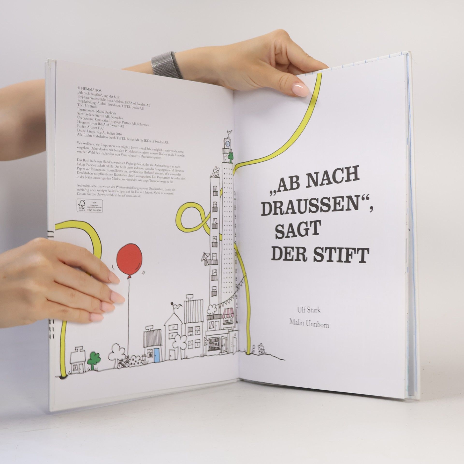 Ulf Stark "Ab nach draussen" Sagt der Stift