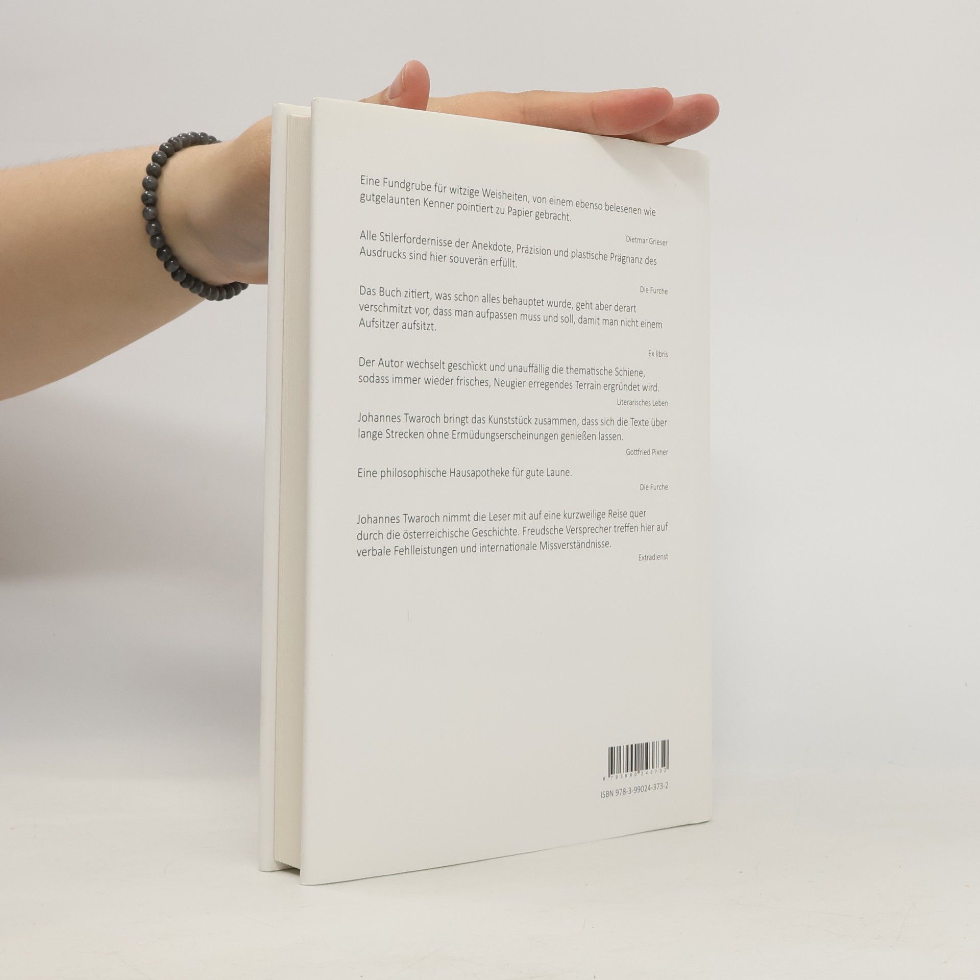 Johannes Twaroch Anekdotenschatz Lauter Literaten