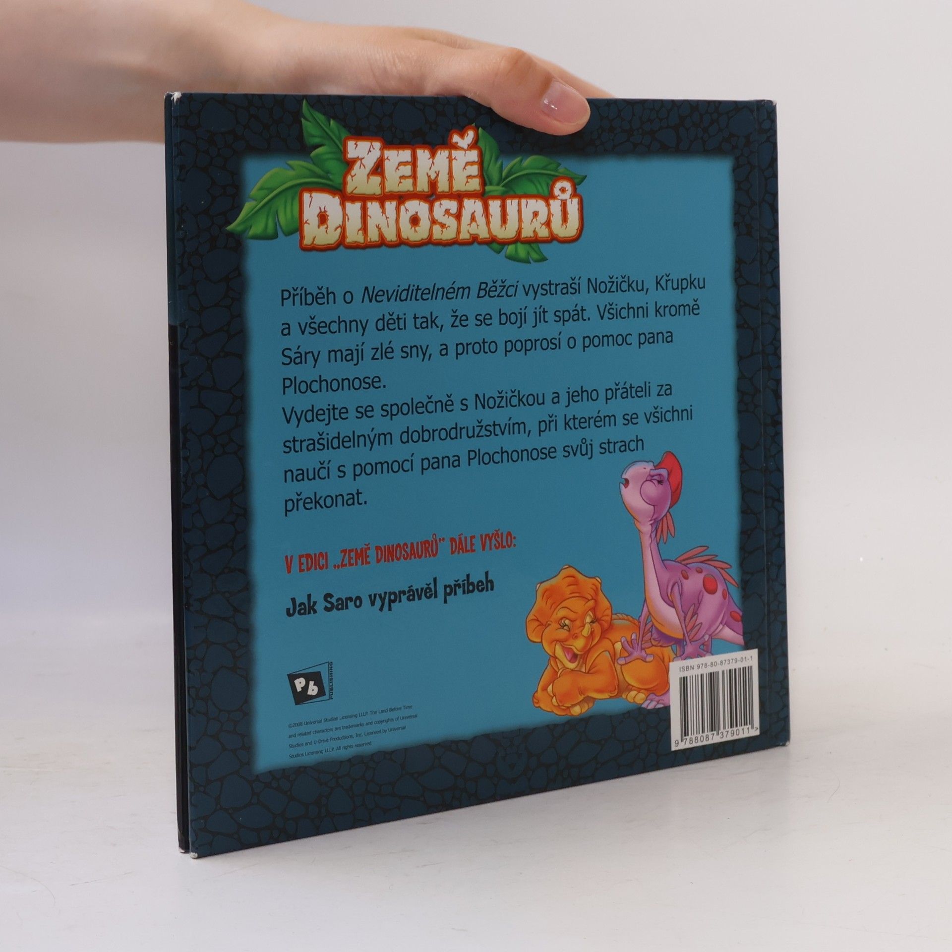 Jennifer Frantz Země dinosaurů - Strašidelné dobrodružství