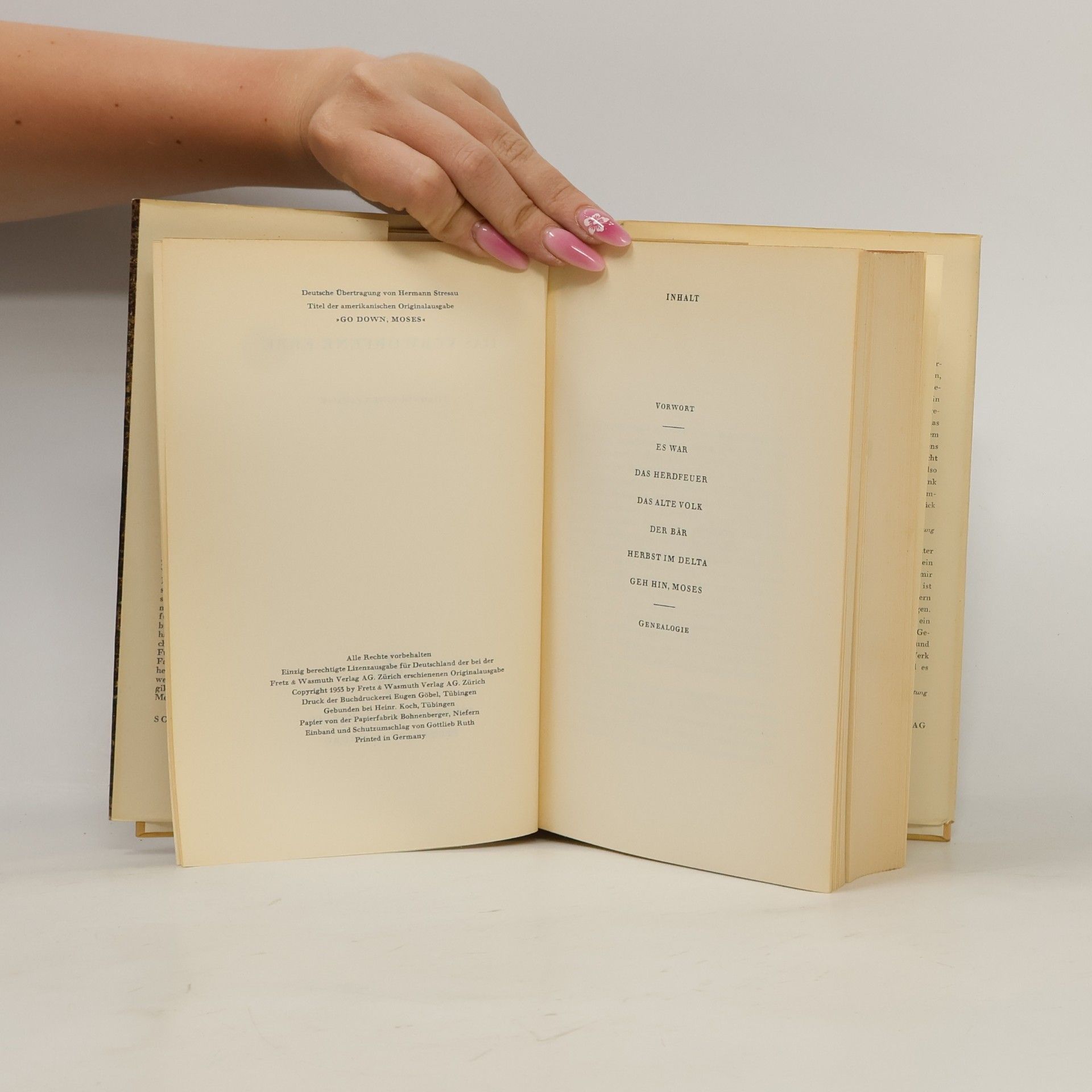 William Faulkner Das Verworfene Erbe. Griff in den Staub