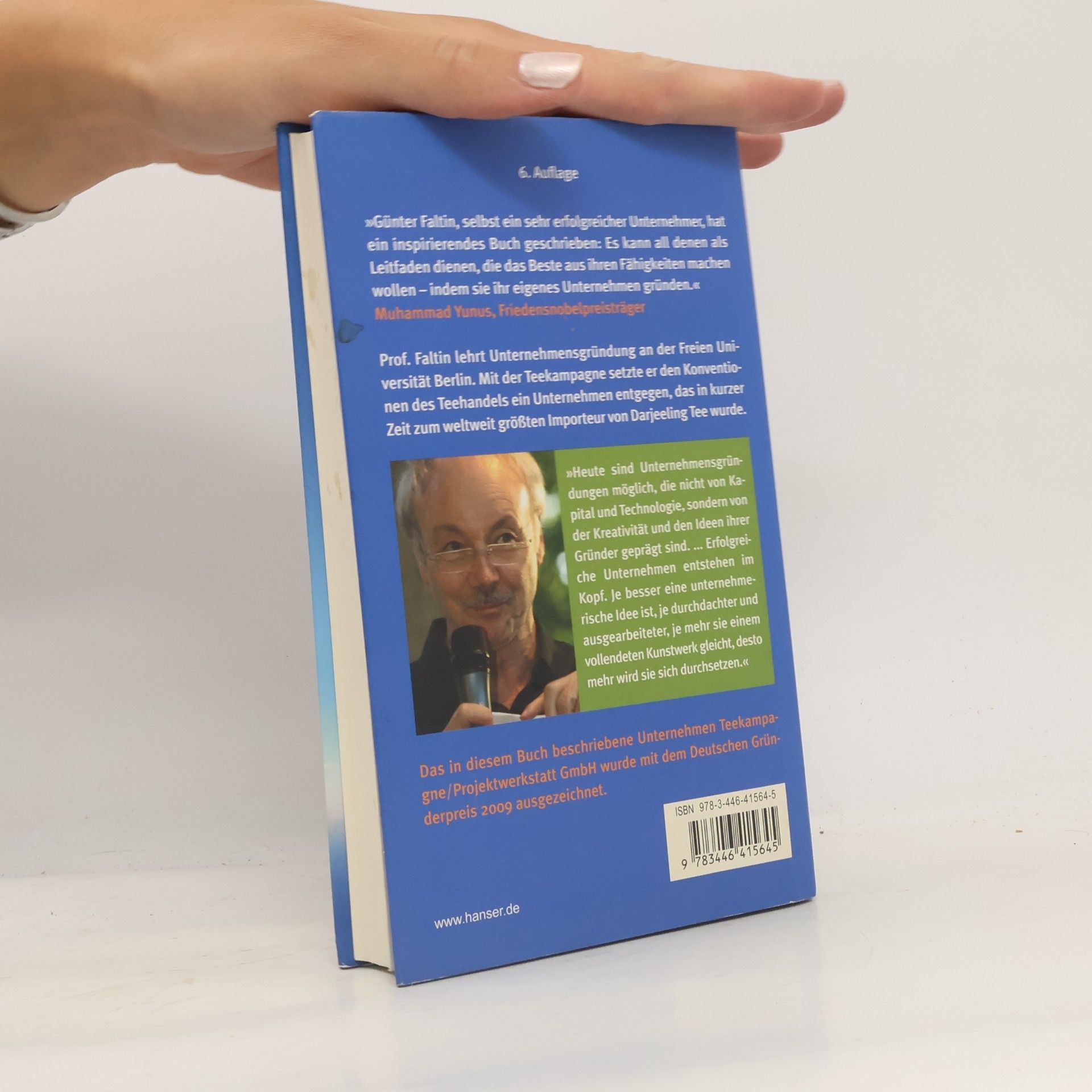 Günter Faltin Kopf schlägt Kapital