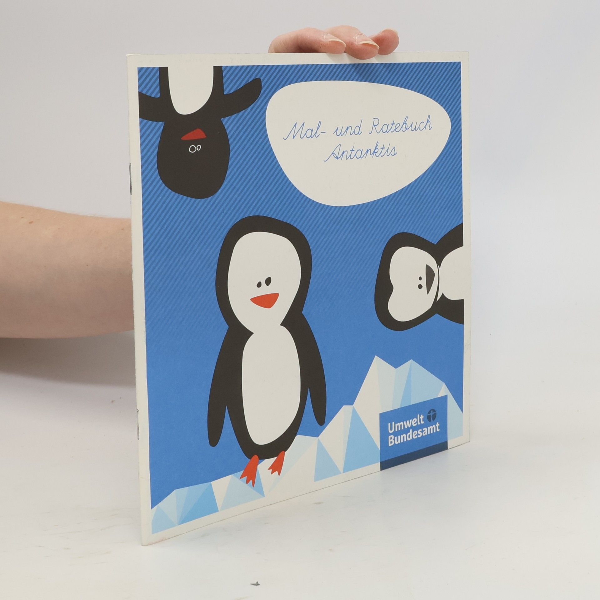 Autorenkollektiv Mal- und Ratebuch Antarktis