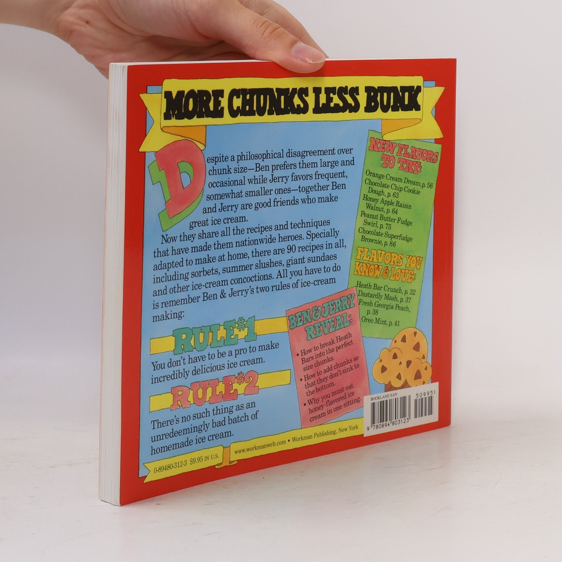Ben Cohen Ben and Jerry's Homemade Ice Cream & Dessert Book