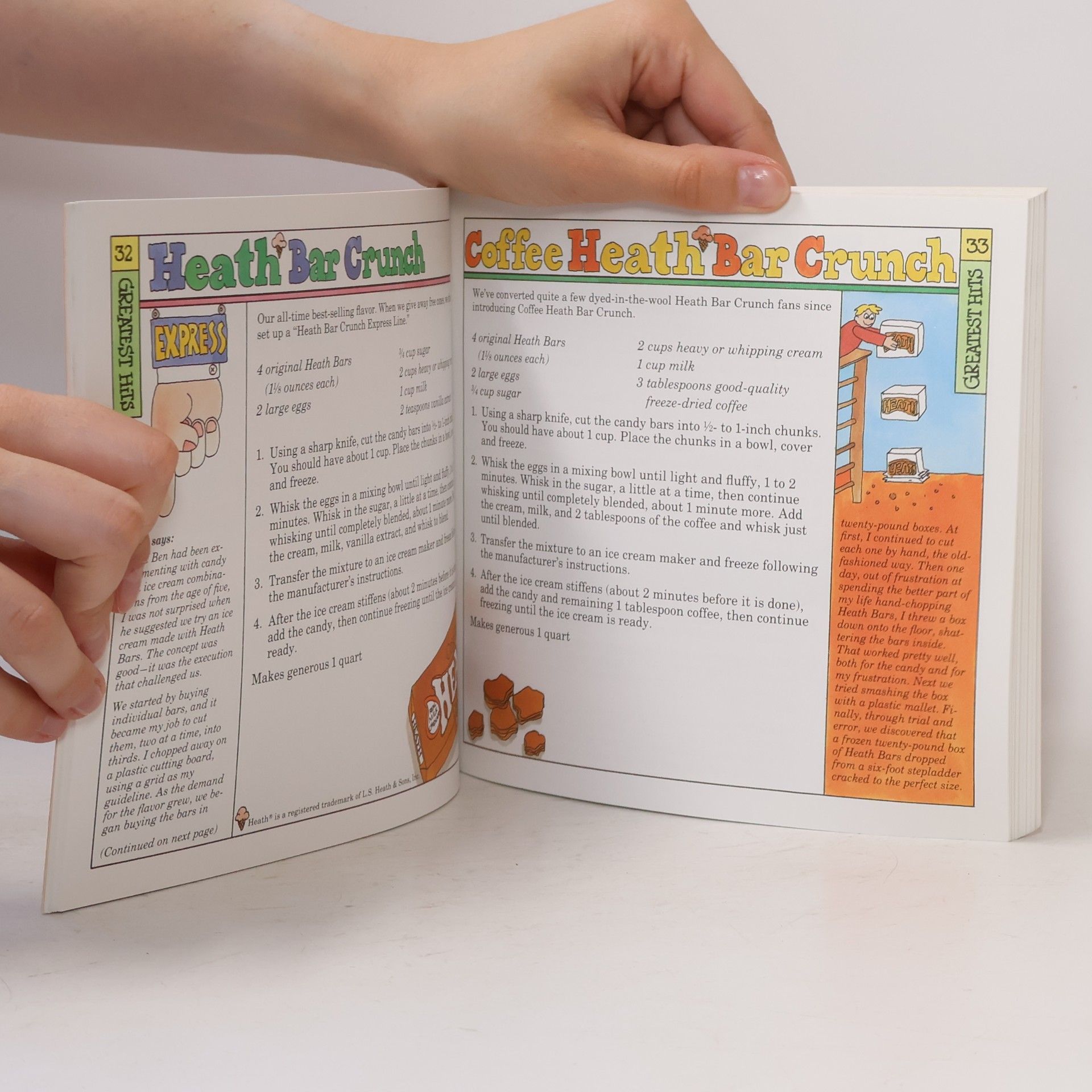 Ben Cohen Ben and Jerry's Homemade Ice Cream & Dessert Book