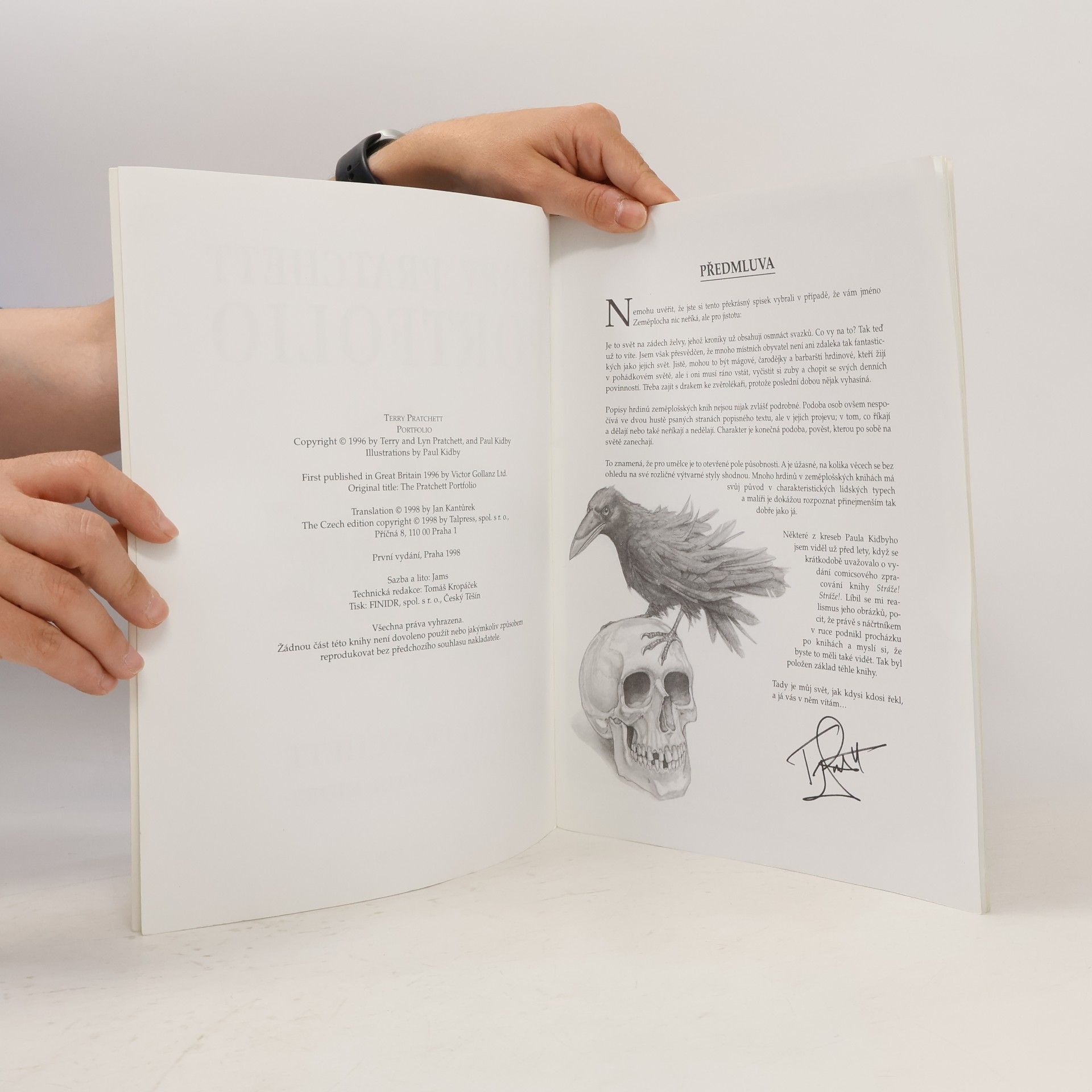 Terry Pratchett Terry Pratchett. Portfolio