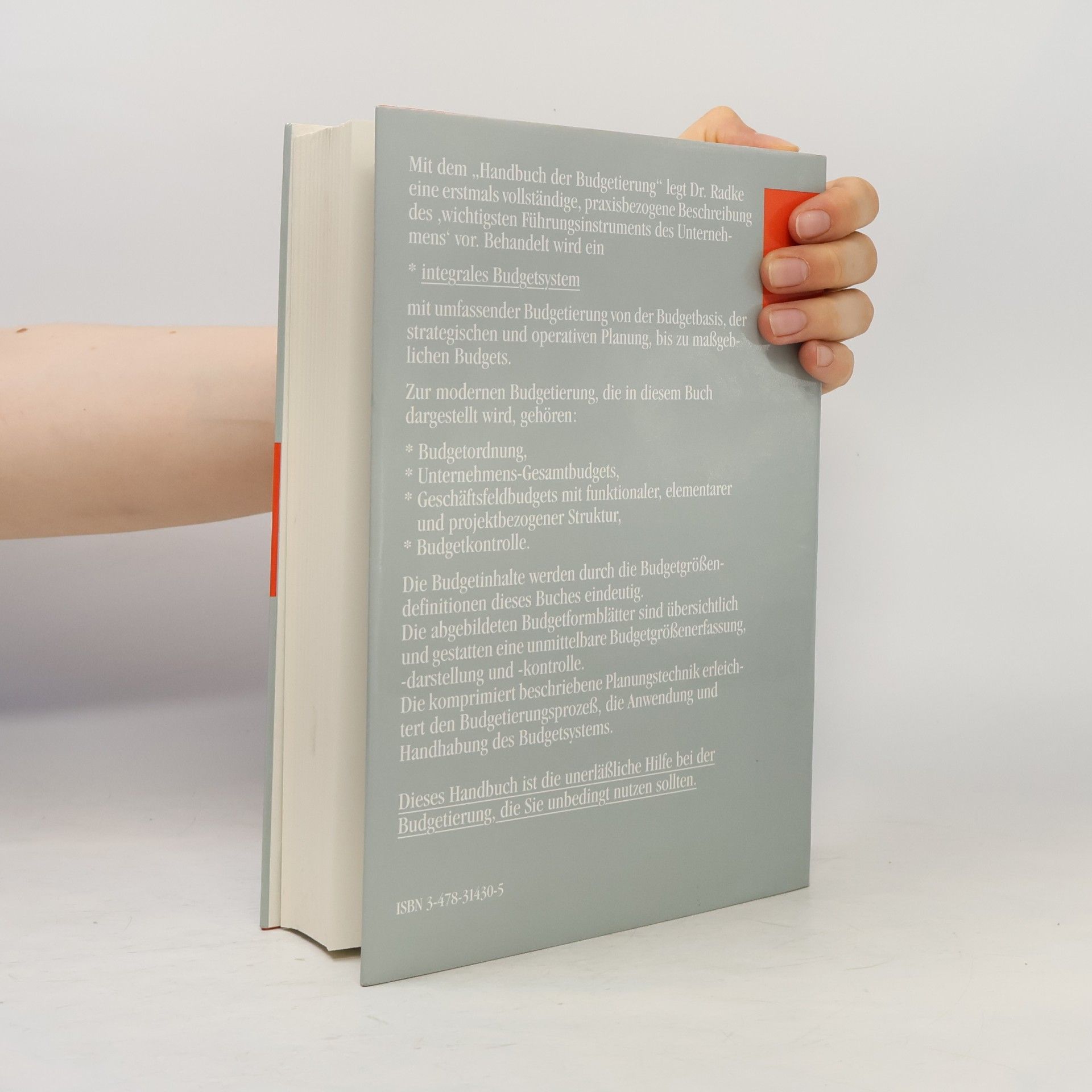 Magnus Radke Handbuch der Budgetierung