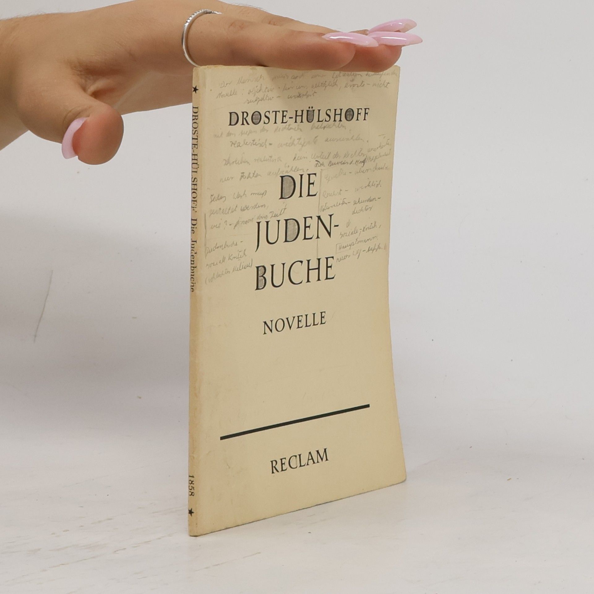 Annette von Droste-Hülshoff Die Judenbuche