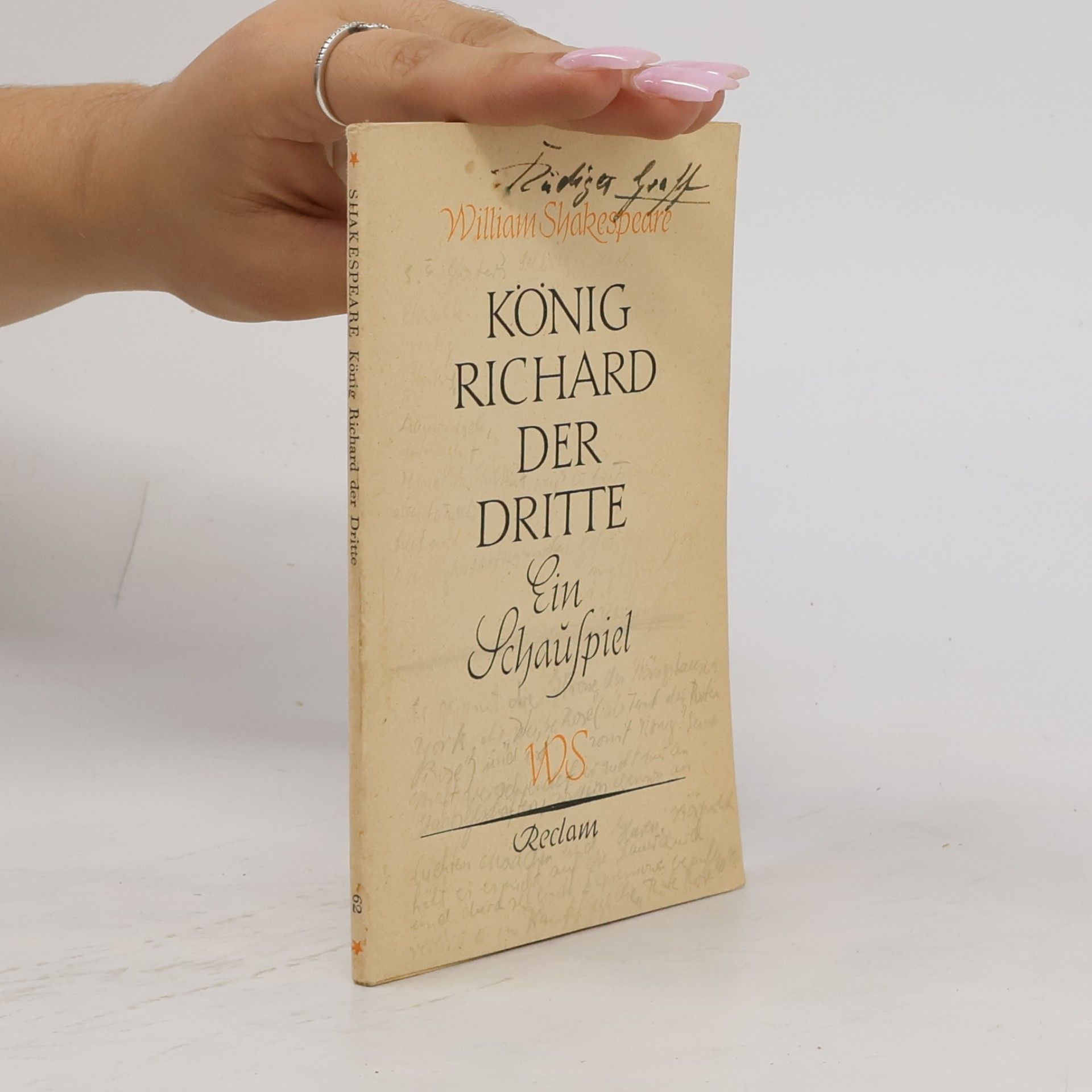 William Shakespeare König Richard der dritte