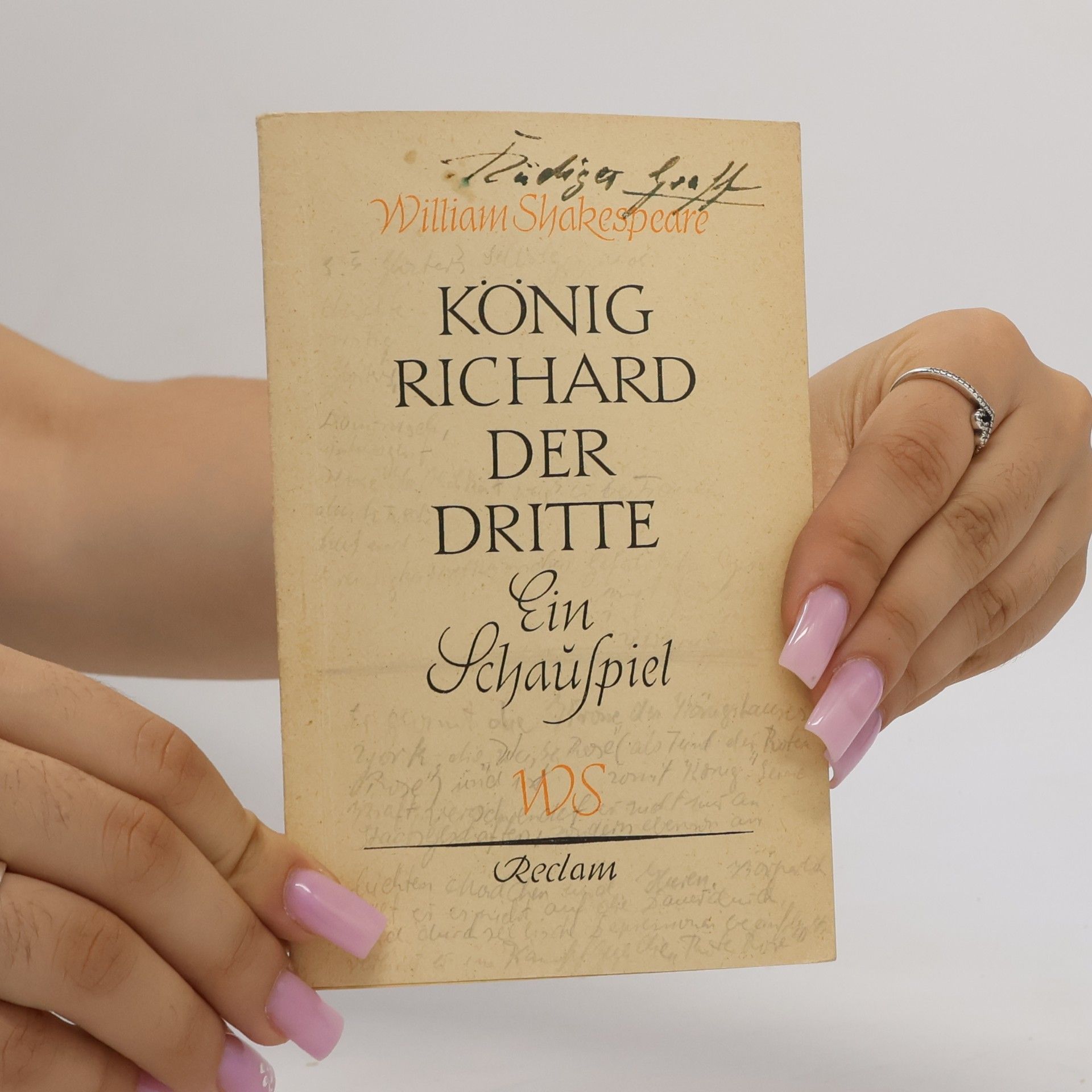 William Shakespeare König Richard der dritte