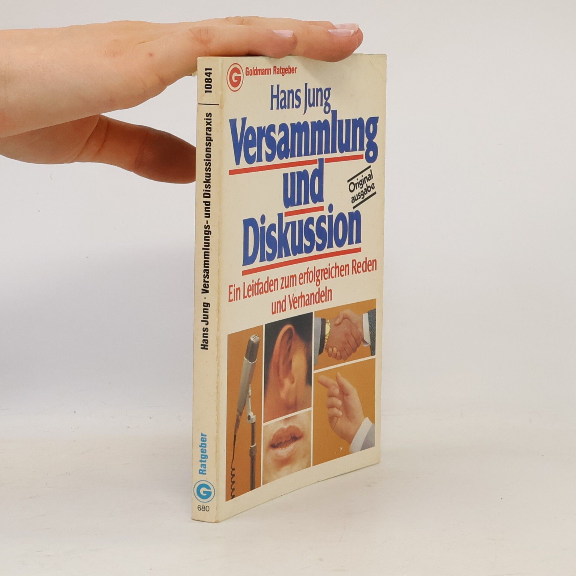 Hans Jung Versammlung und Diskussion
