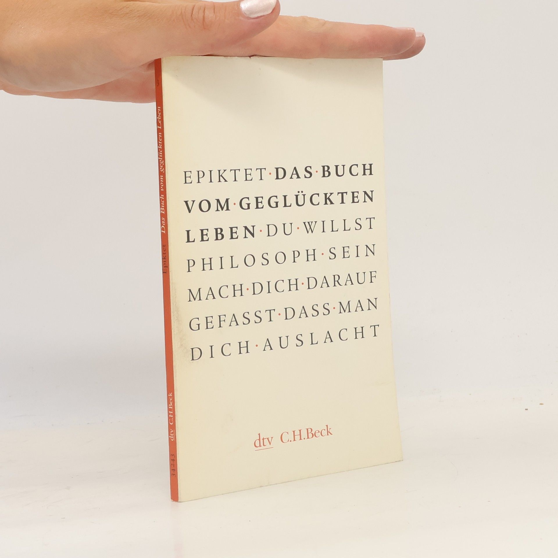 Epictetus Das Buch vom geglückten Leben