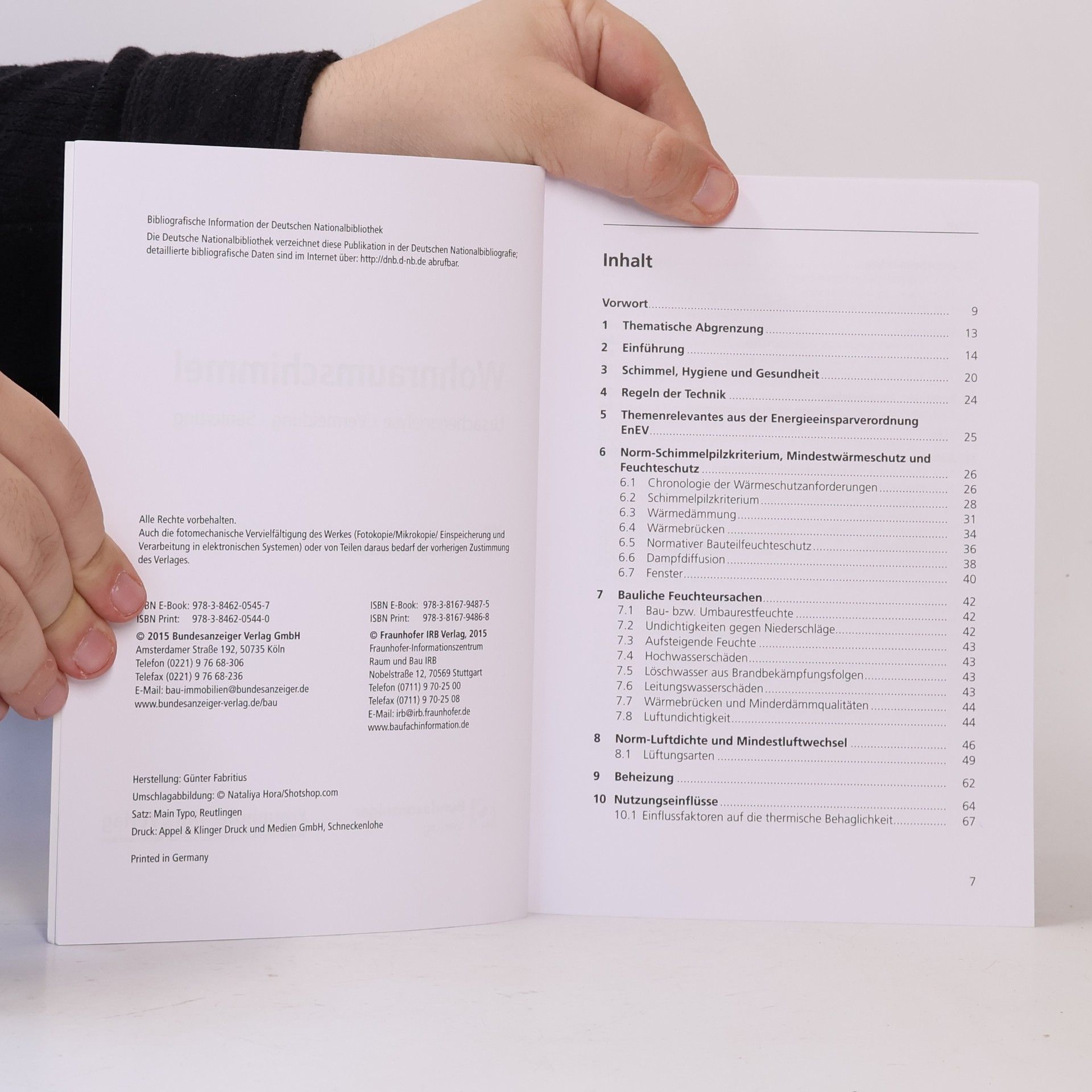 Volker Drusche Wohnraumschimmel: Ursachenanalyse - Vermeidung - Sanierung