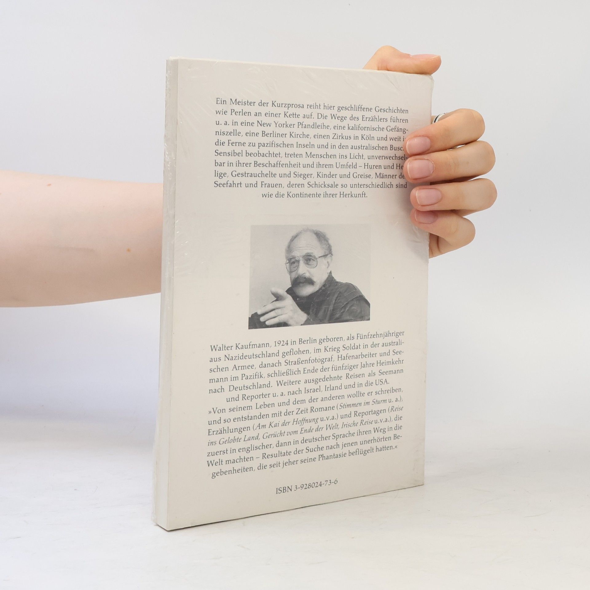 Walter Kaufmann Die Zeit berühren