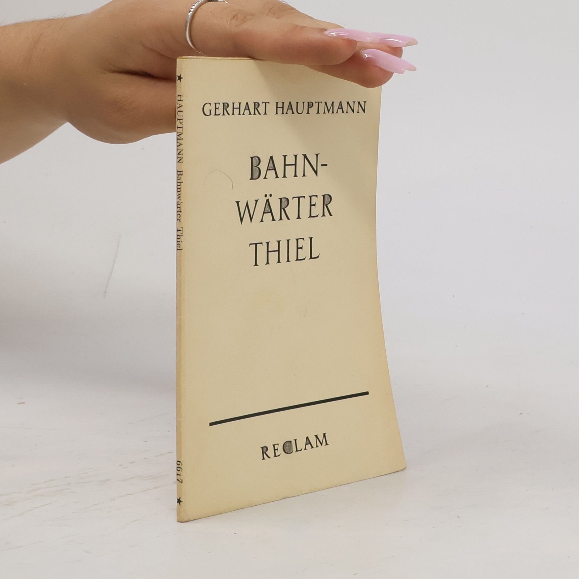 Gerhart Hauptmann Bahnwärter Thiel