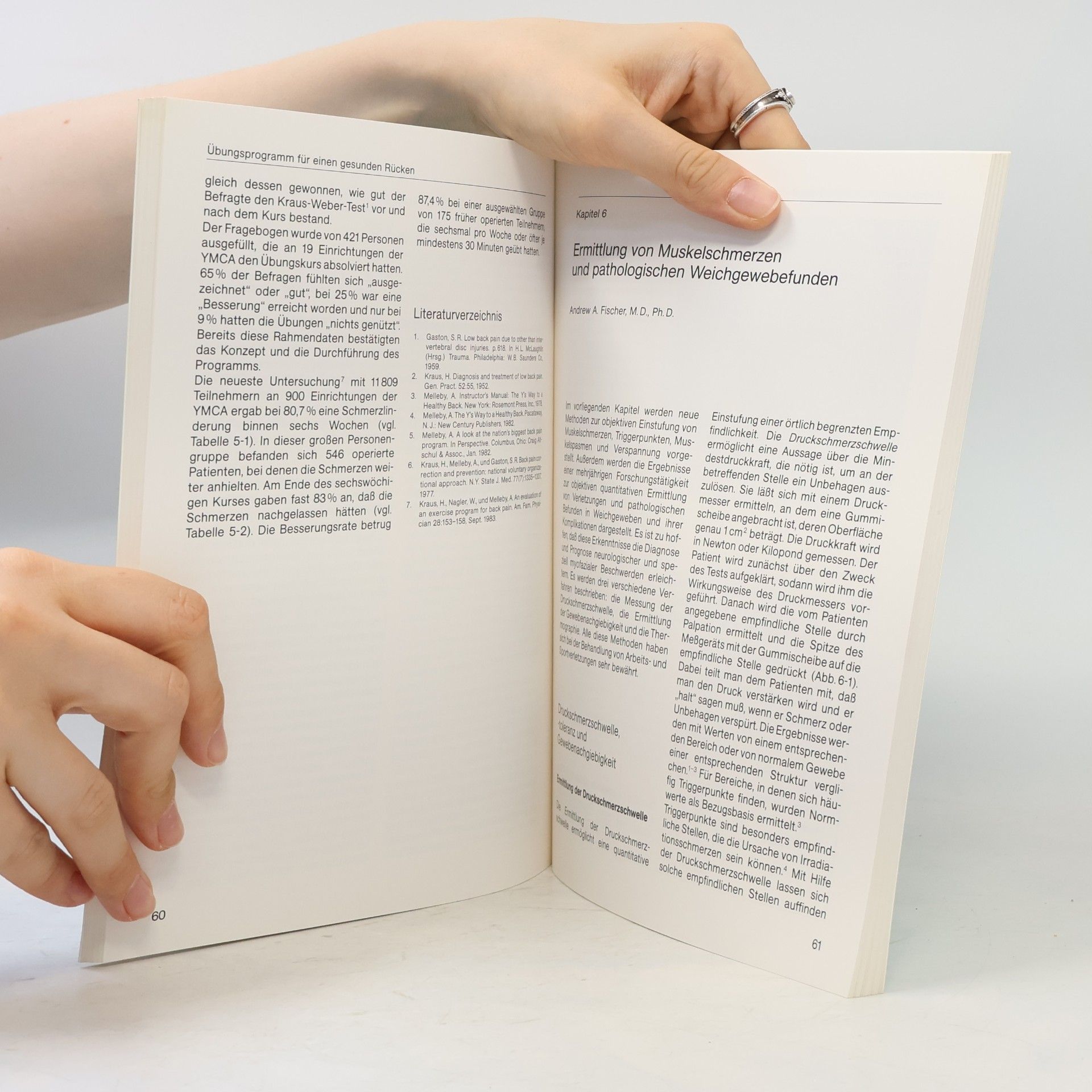 Hans Kraus Diagnose und Behandlung von Muskelschmerzen