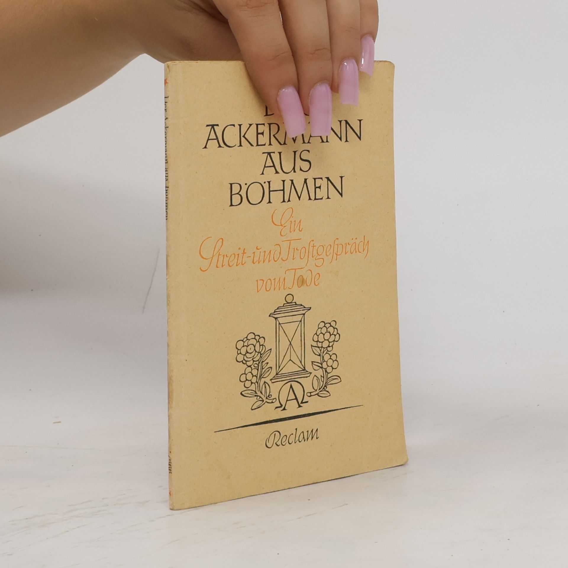 Johannes Von Tepl Der Ackermann aus Böhmen