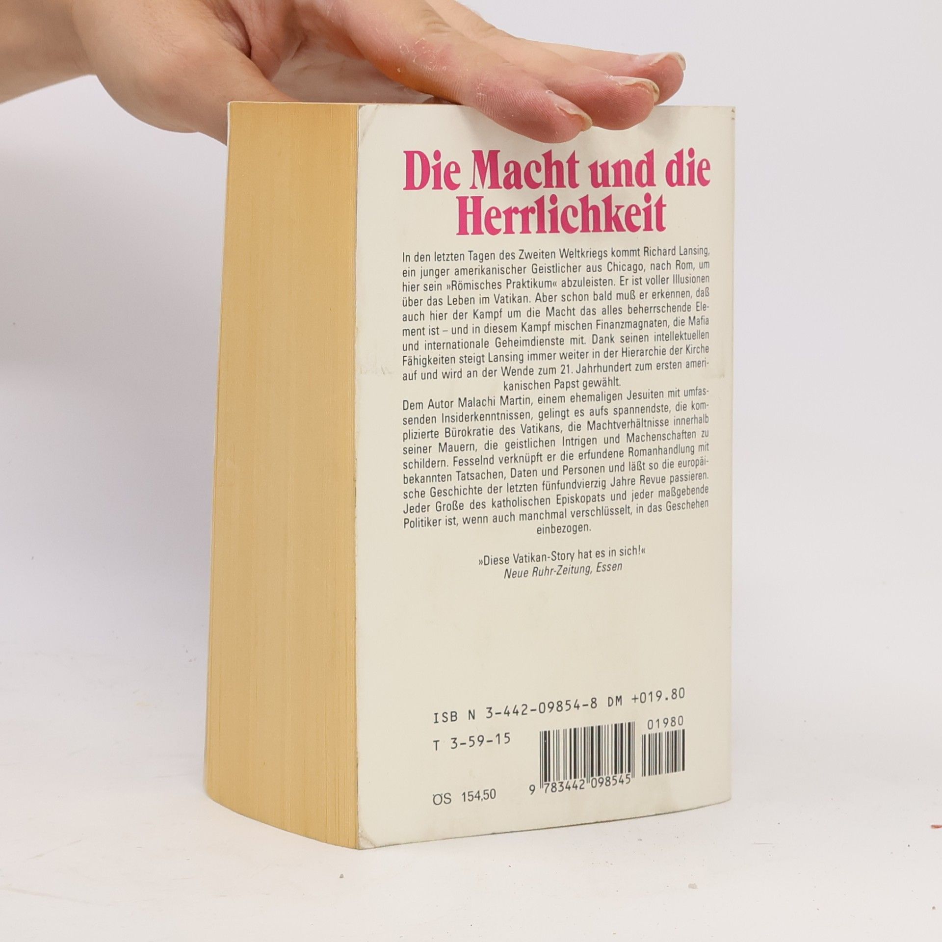 Malachi Martin Die Macht und die Herrlichkeit