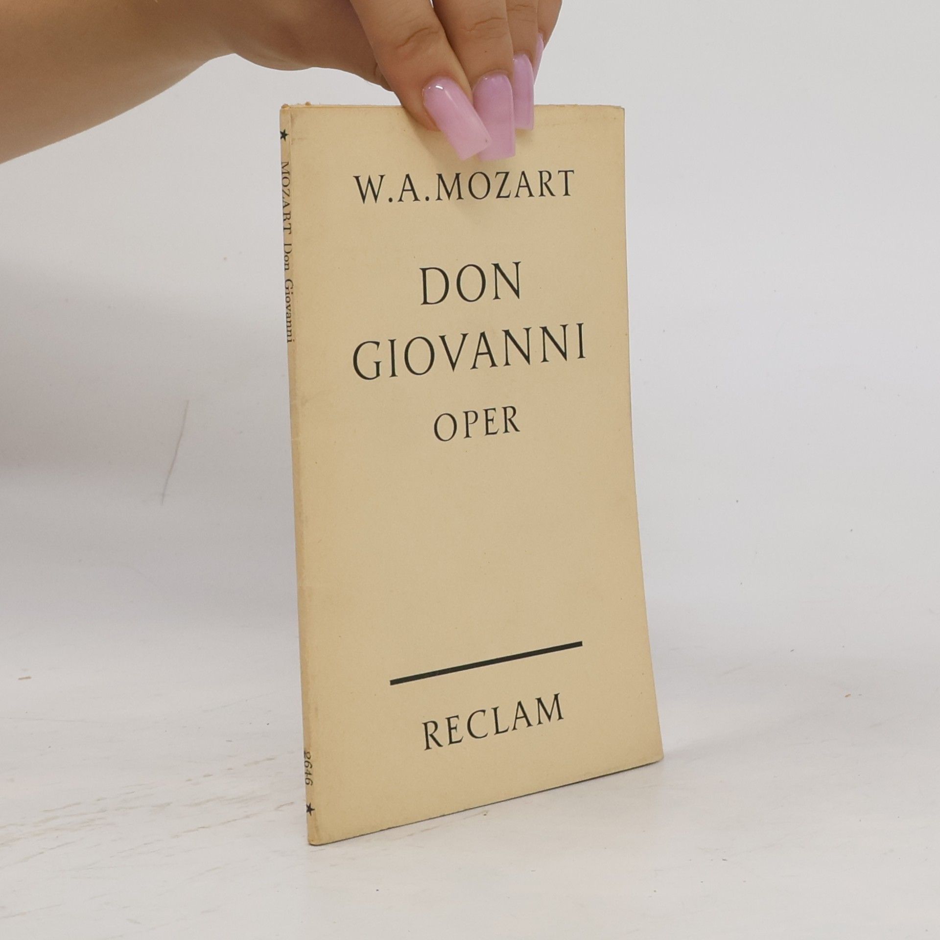 Wolfgang Amadeus Mozart Don Giovanni