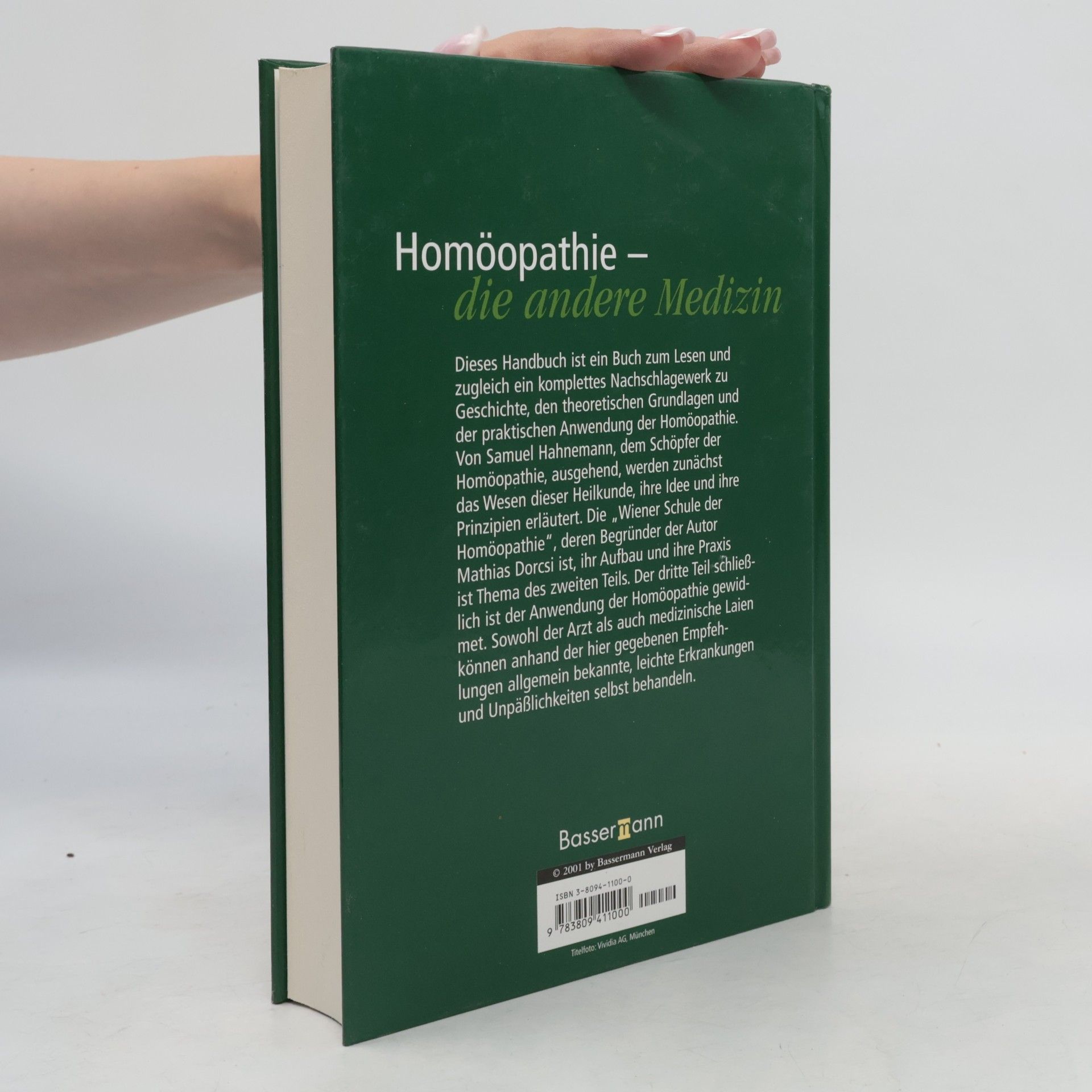 Mathias Dorcsi Handbuch der Homöopathie