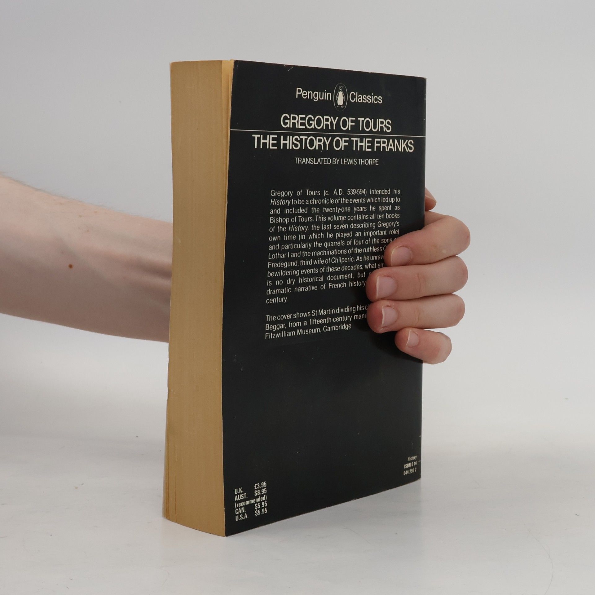 Gregory of Tours The History of the Franks