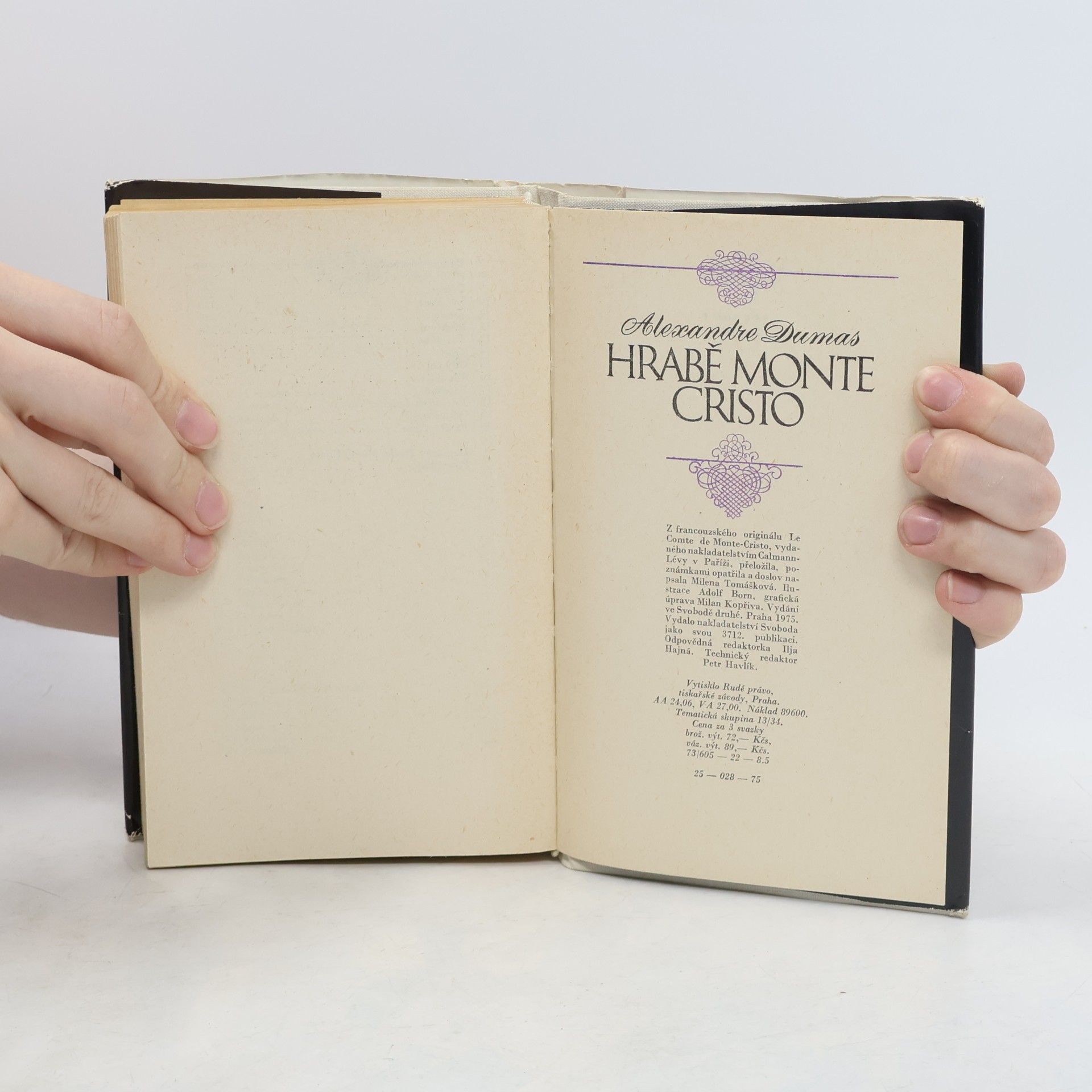 Alexandre Dumas Hrabě Monte Christo. Kniha třetí. Díl 5/6