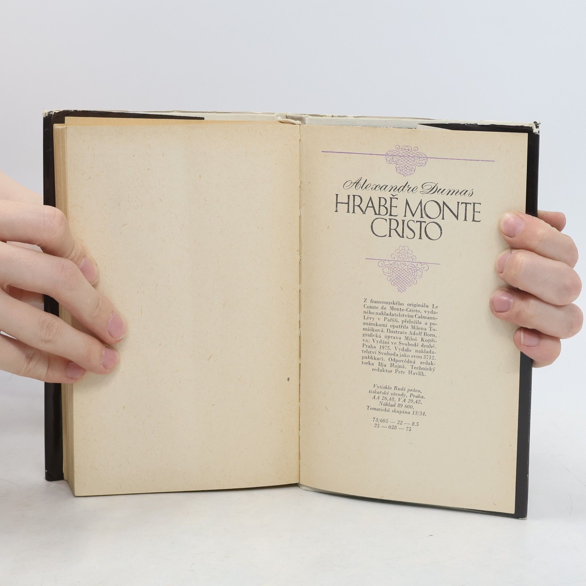 Alexandre Dumas starší Hrabě Monte Cristo 3-4
