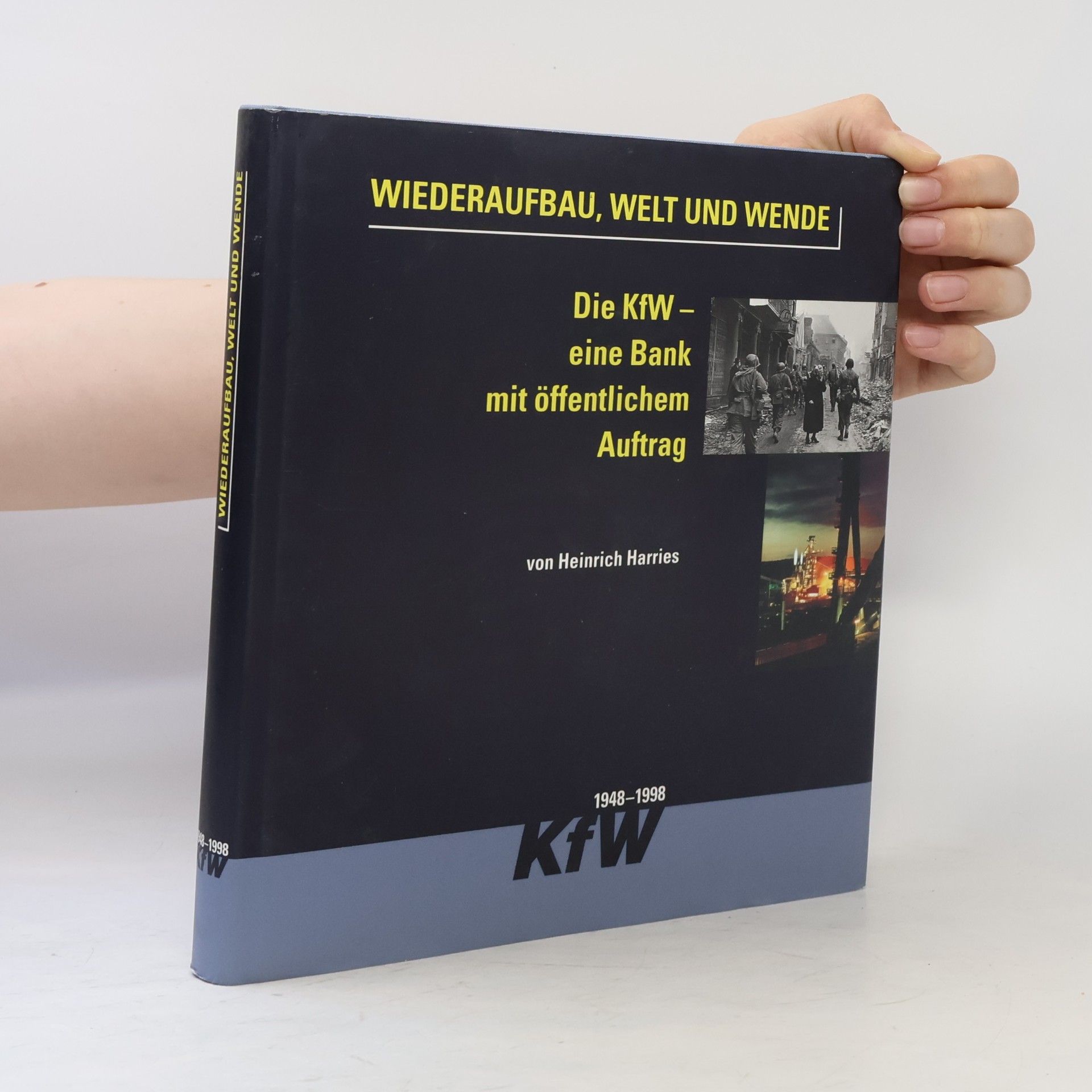 Heinrich Harries Wiederaufbau, Welt und Wende