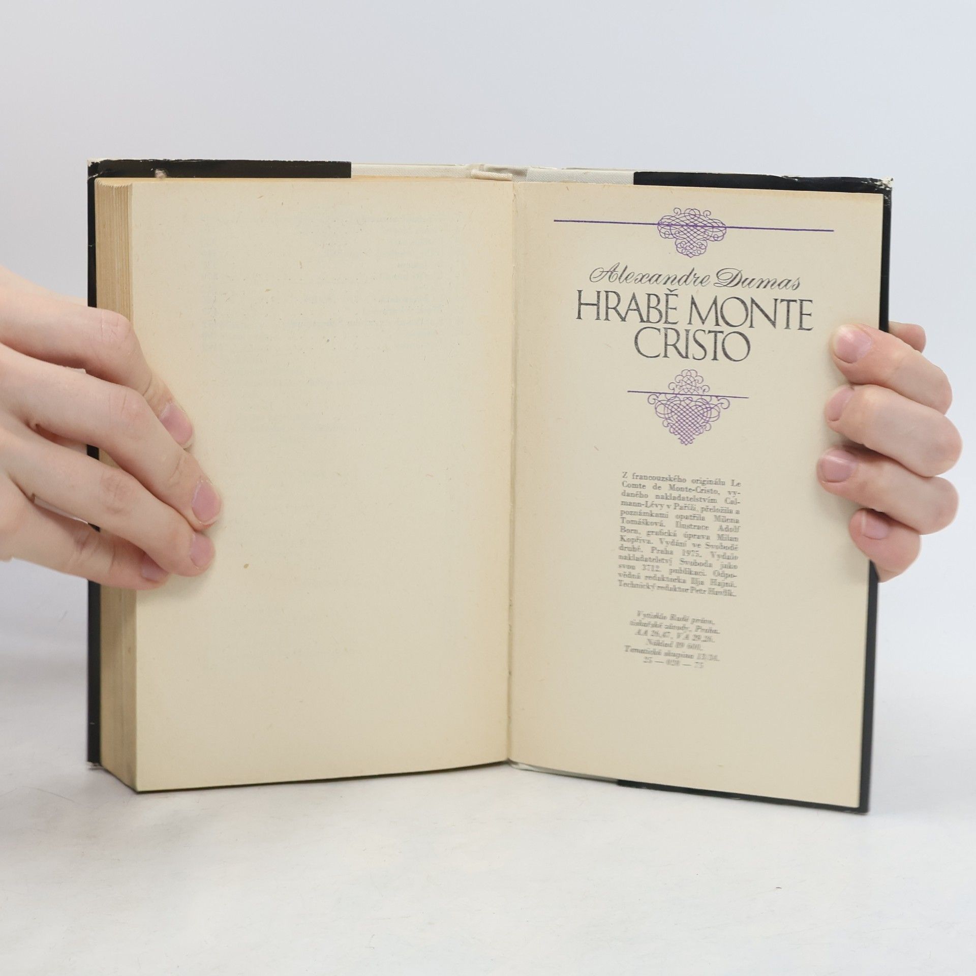Alexandre Dumas der Ältere Hrabě Monte Cristo 1