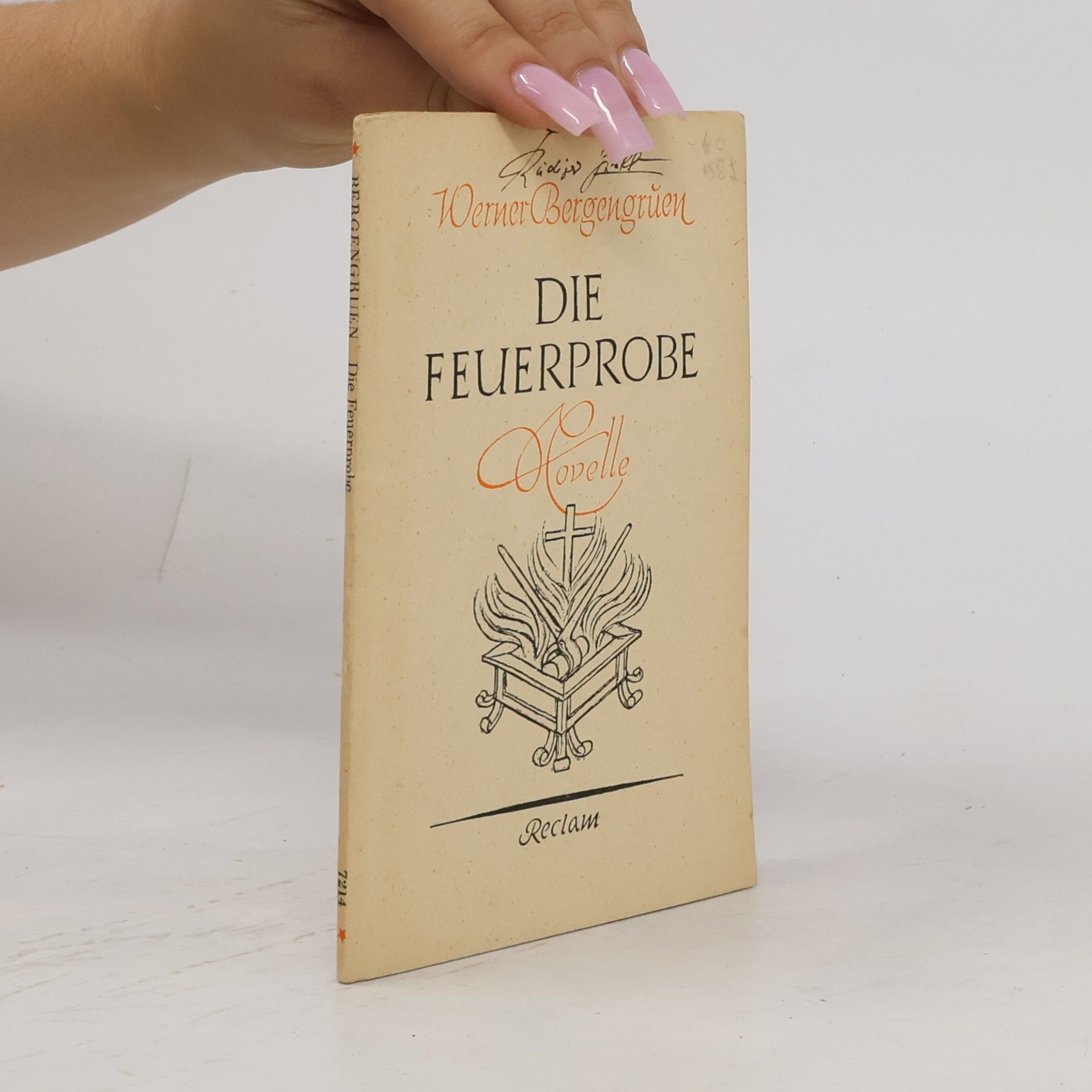 Werner Bergengruen Die Feuerprobe