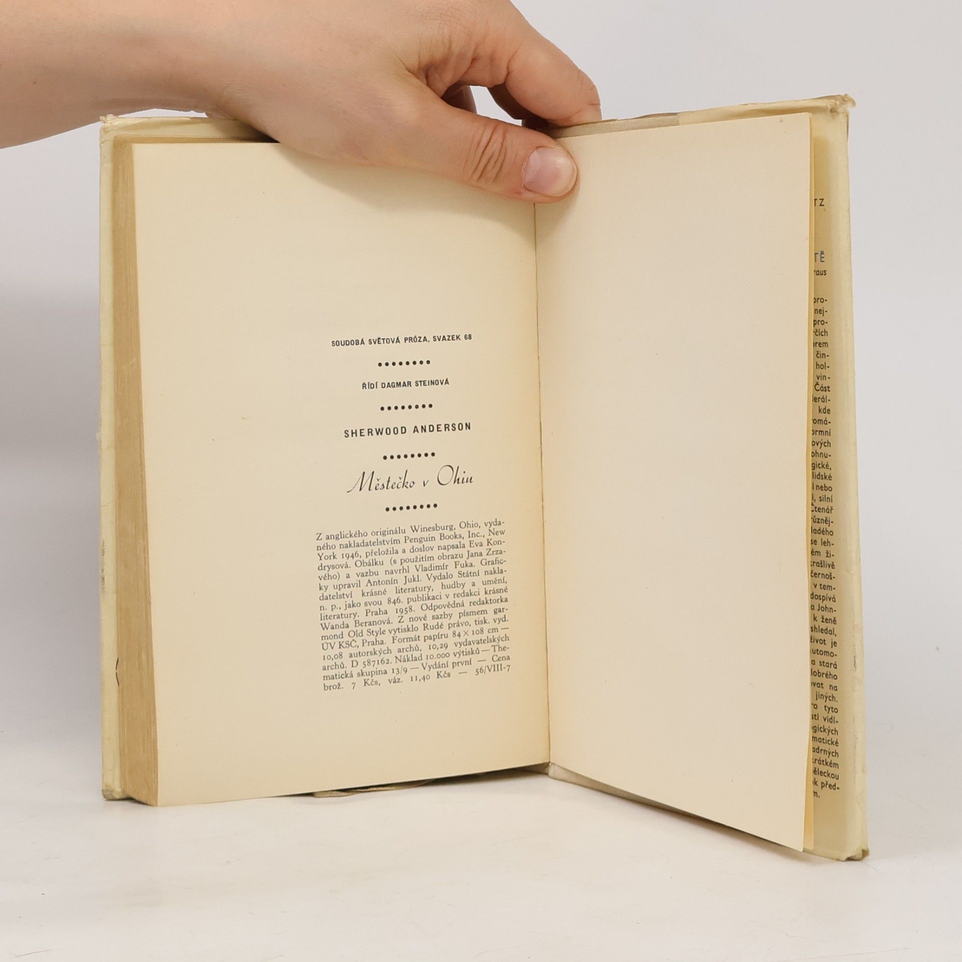 Sherwood Anderson Městečko v Ohiu