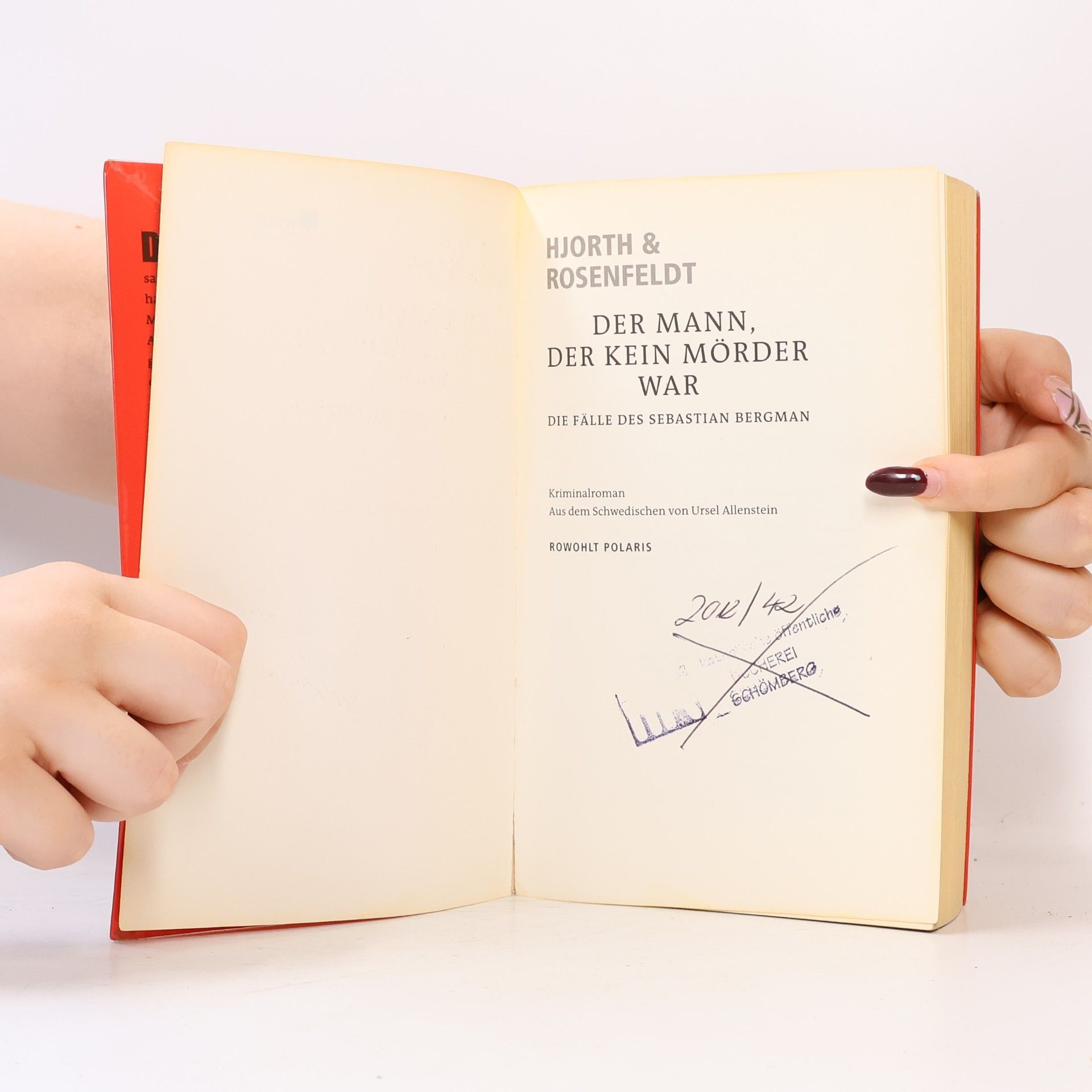 Hans Rosenfeldt Der Mann, der kein Mörder war