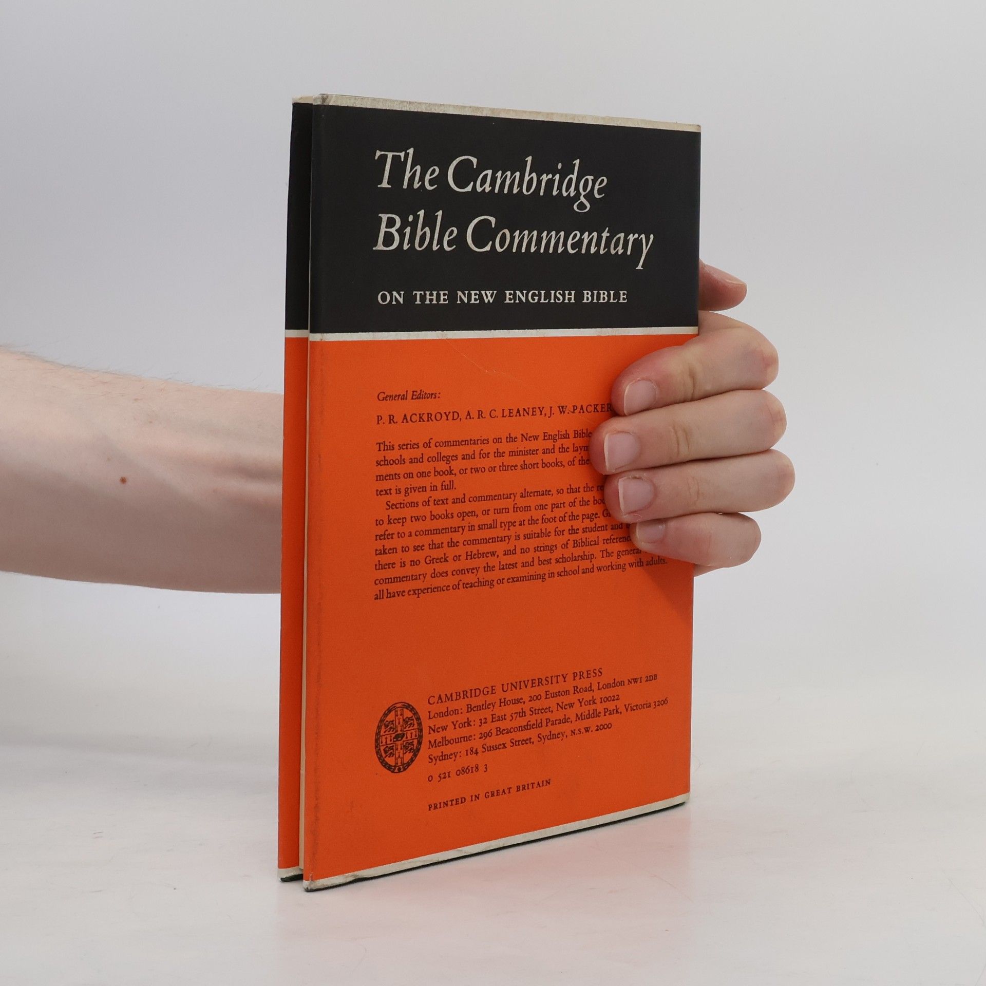 Robert Davidson Cambridge Bible Commentaries on the Old Testament: Genesis 1-11