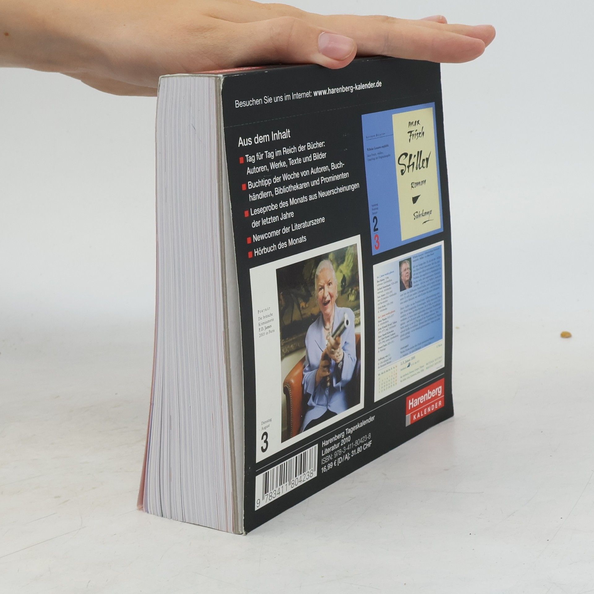 Brigitte Beier Harenberg Kulturkalender Literatur 2010