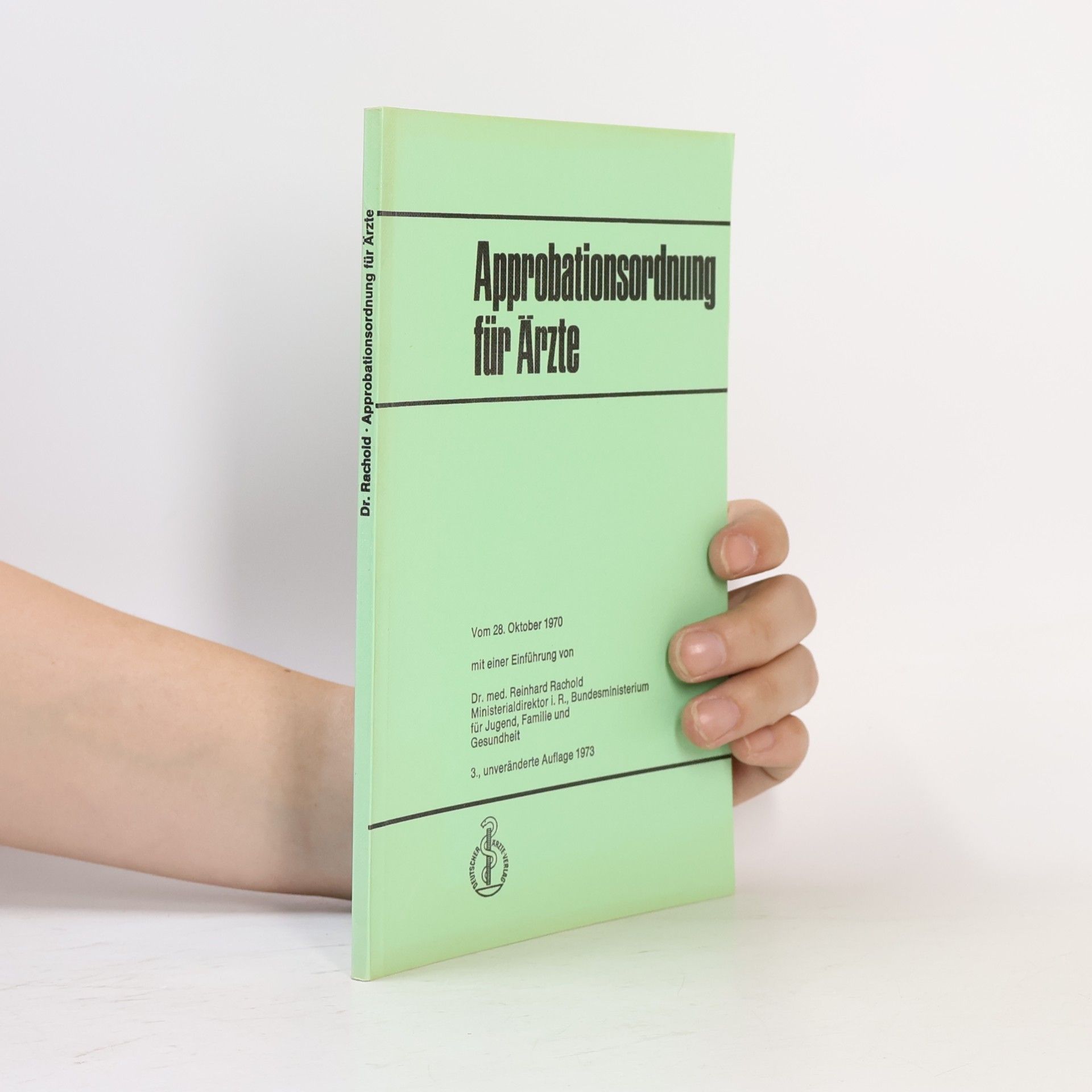 Autorenkollektiv Approbationsordnung für Ärzte