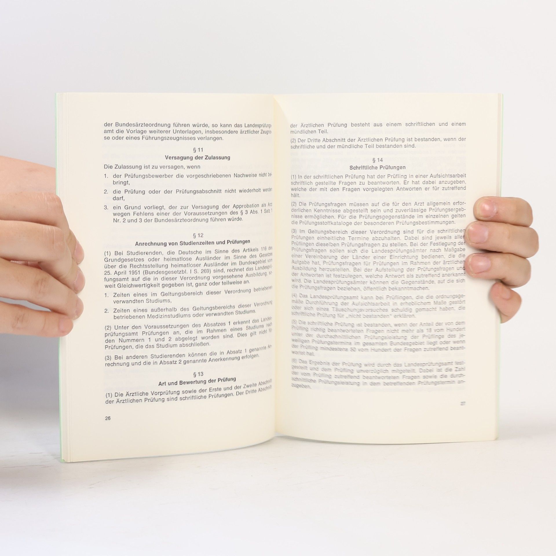 Autorenkollektiv Approbationsordnung für Ärzte